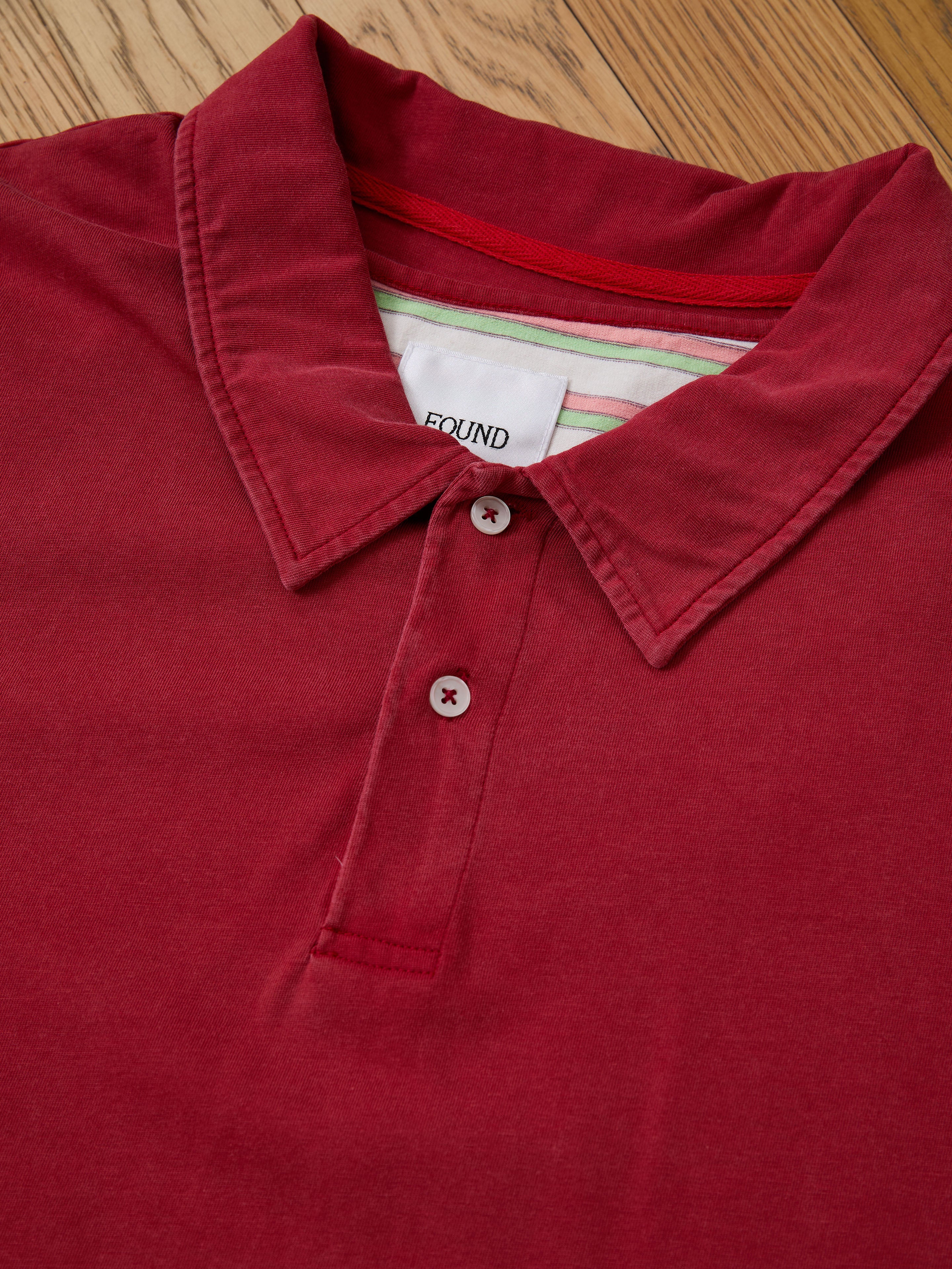 Double Layer Stripe Polo | Modern Menswear by yycbvcnbmmnbm