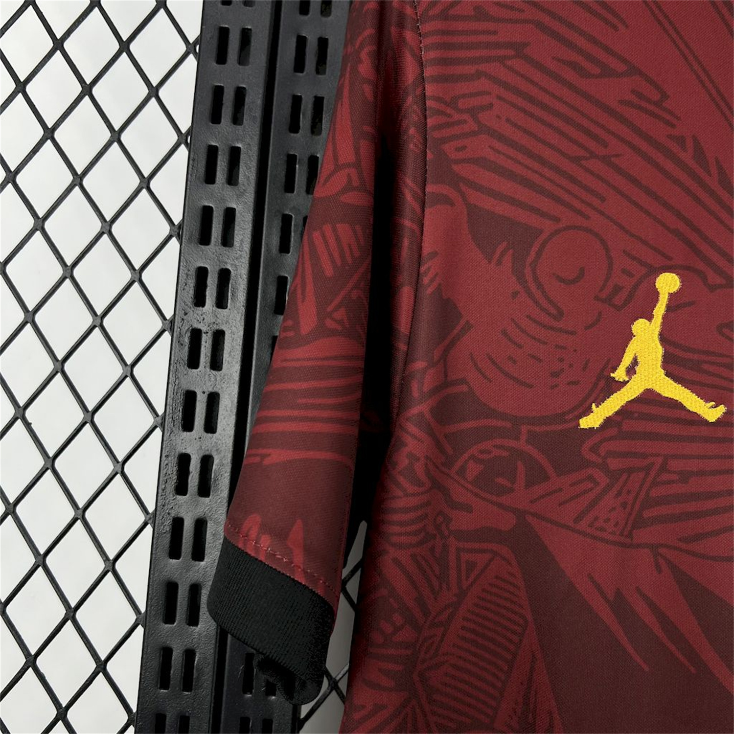 AlphaJersey-Brazil 25-26 Jordan Maroon Deep Red Special Edition Jersey - Fans Version