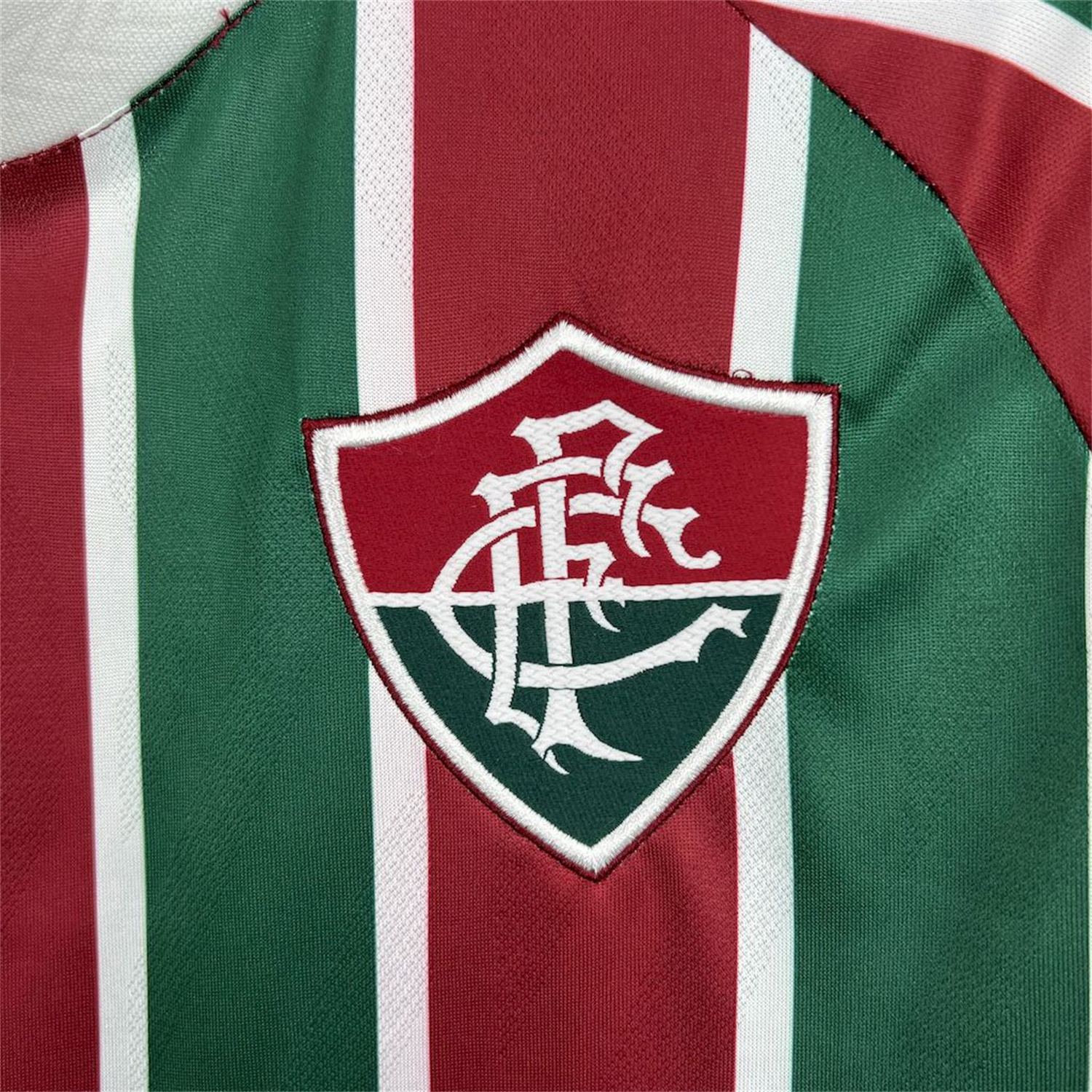 AlphaJersey-Fluminense 25-26 Home Long Sleeves Jersey - Fans Version