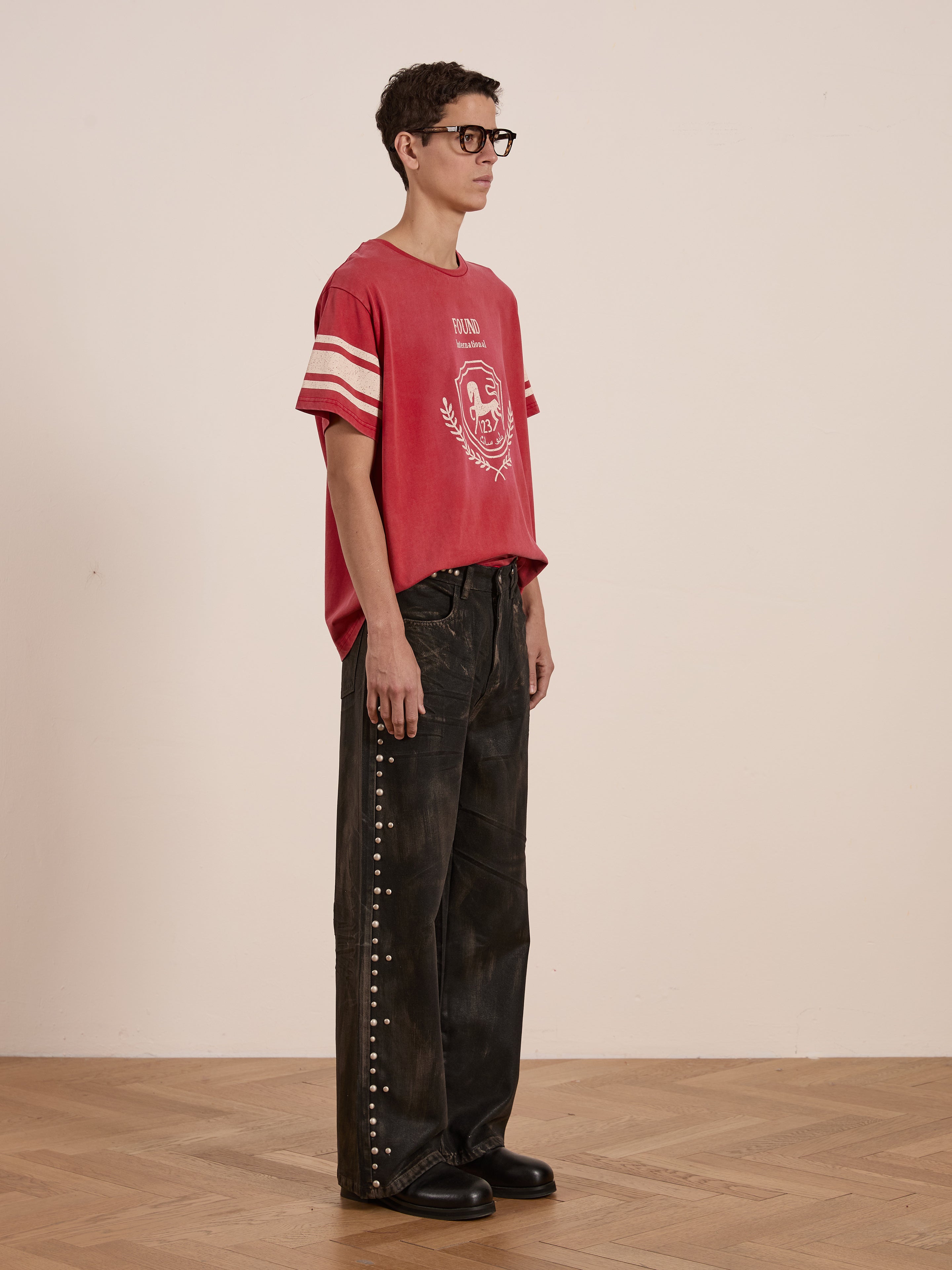 Collegiate Crest Tee | Modern Menswear by yycbvcnbmmnbm