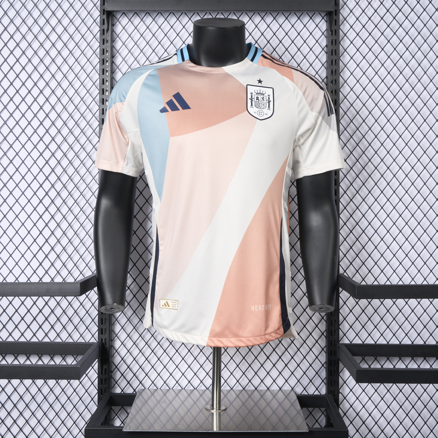 AlphaJersey-Spain 2025 Women's Team Away Jersey - Men's Player Version