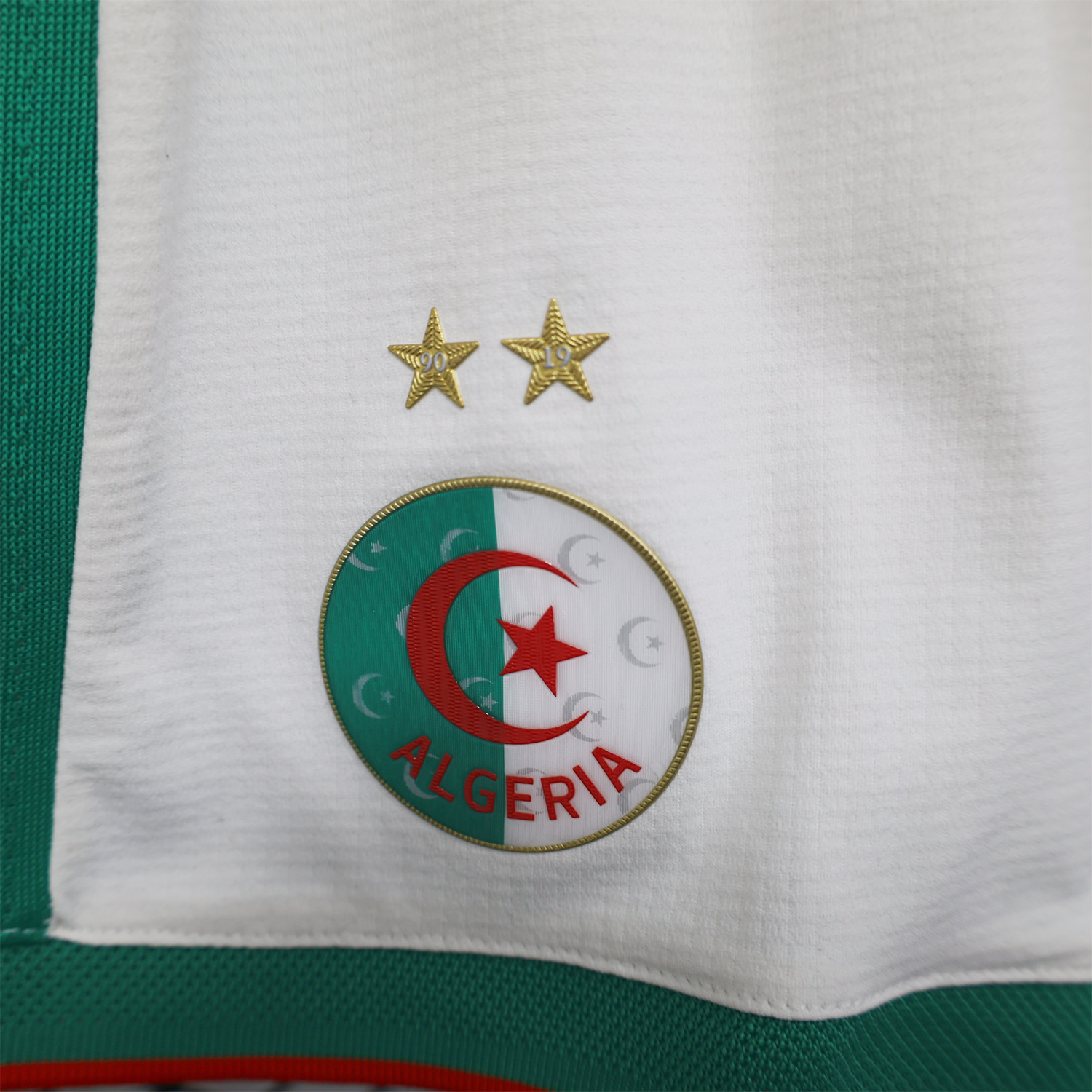 AlphaJersey-Algeria 2026 Home White Shorts - Player Version