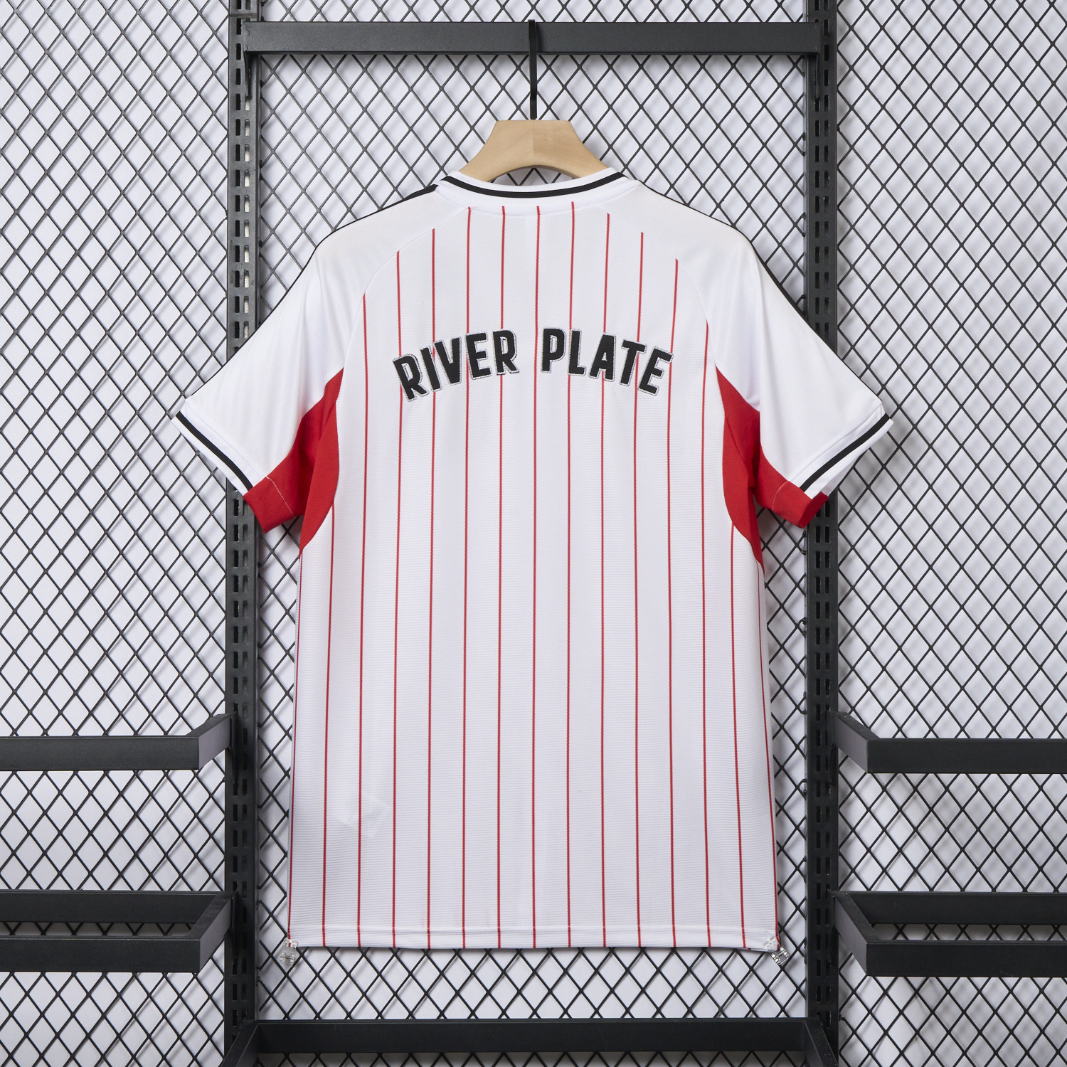 AlphaJersey-River Plate 25-26 White Baseball Jersey
