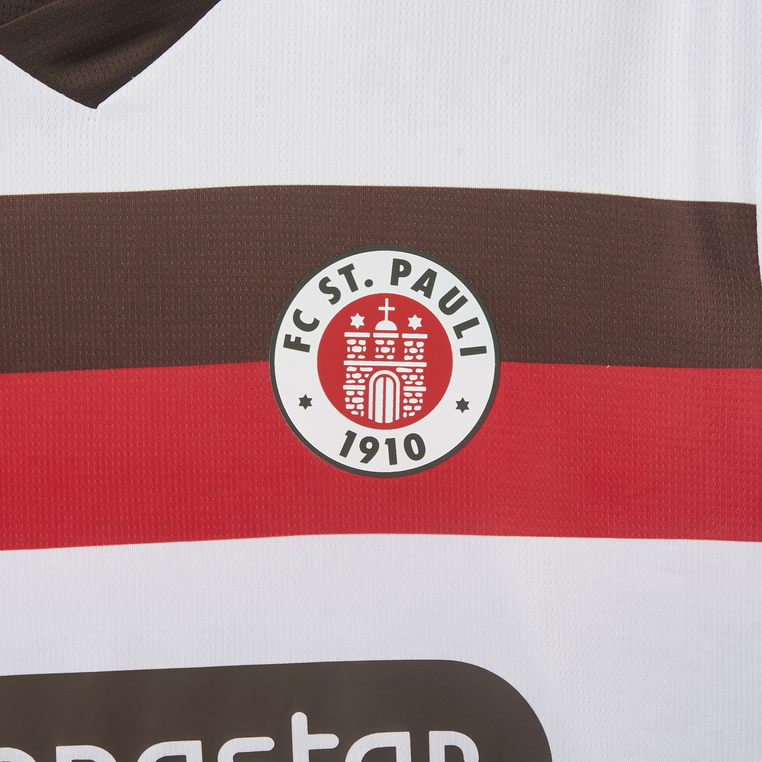 AlphaJersey-St. Pauli 25-26 Away White Jersey - Fans Version
