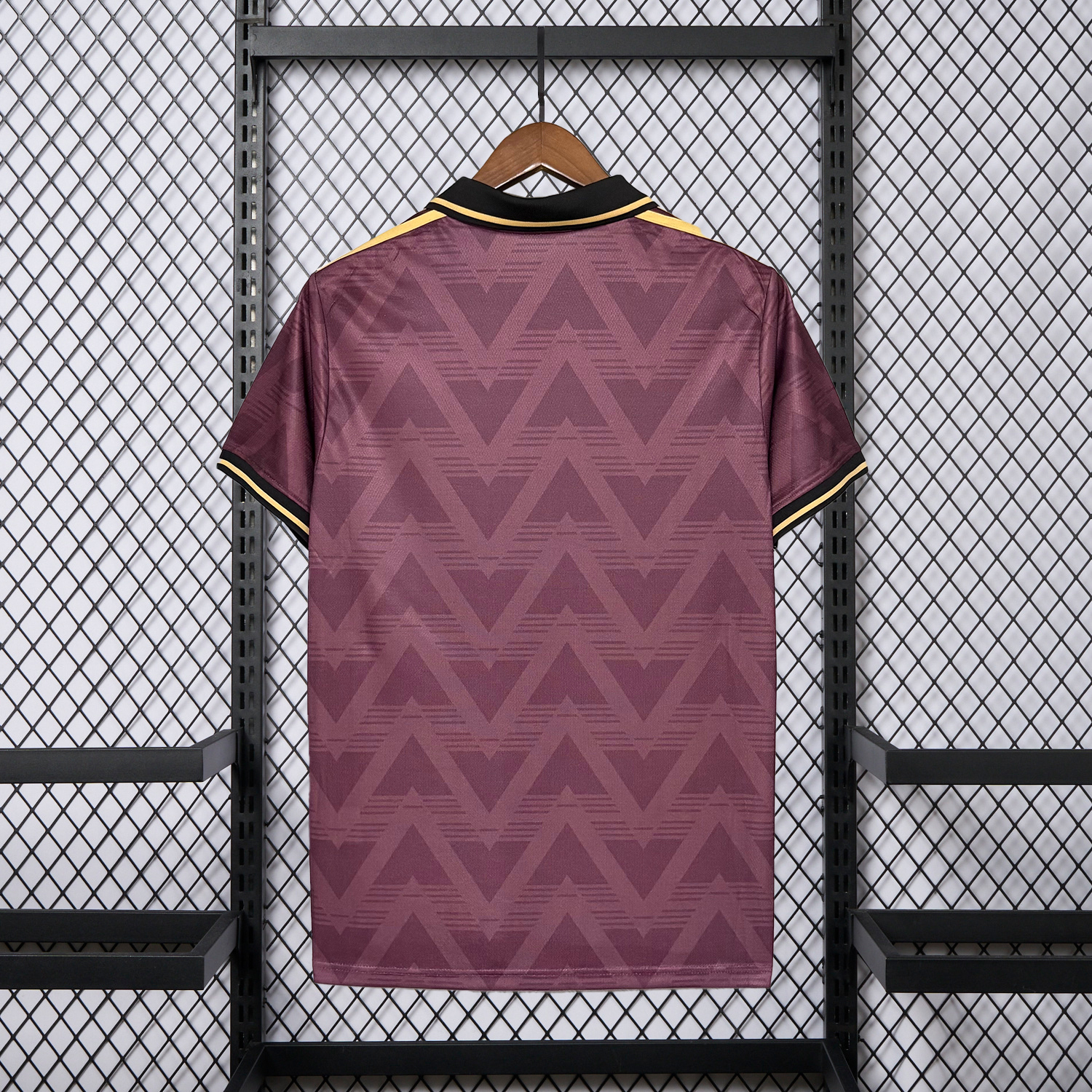 AlphaJersey-Arsenal 26-27 Yellow Sponsors Wine Red Special Jersey - Fans Version