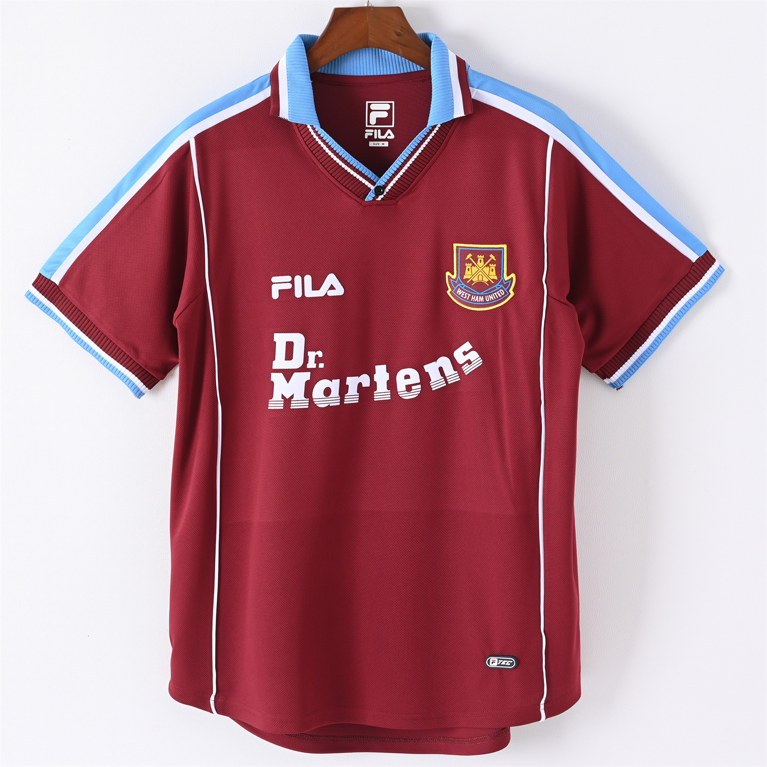 AlphaJersey-Retro West Ham United 1999-00 Home Jersey