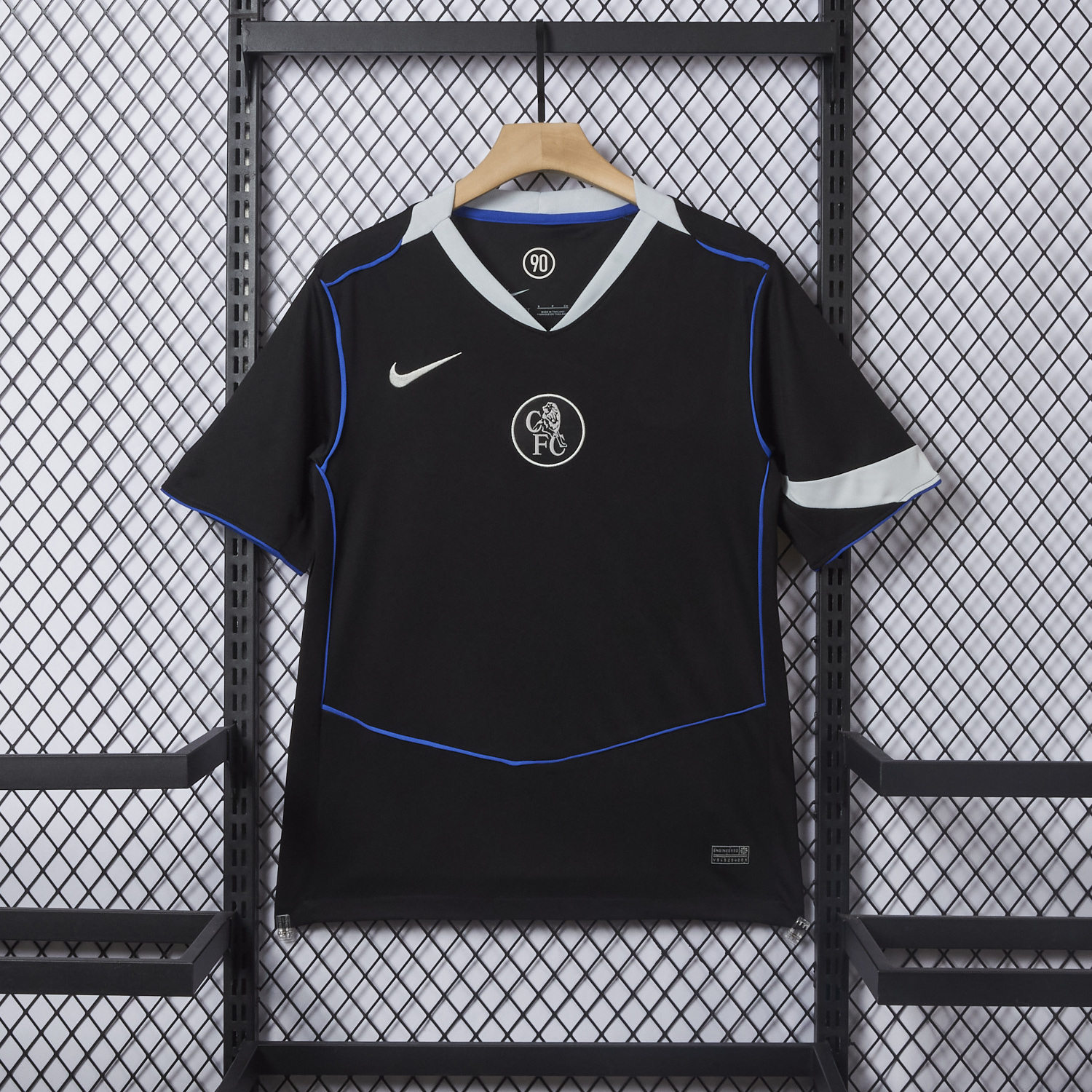 AlphaJersey-C.H.E.L.S.E.A 25-26 Third Unsponsored Black Jersey - Fans Version