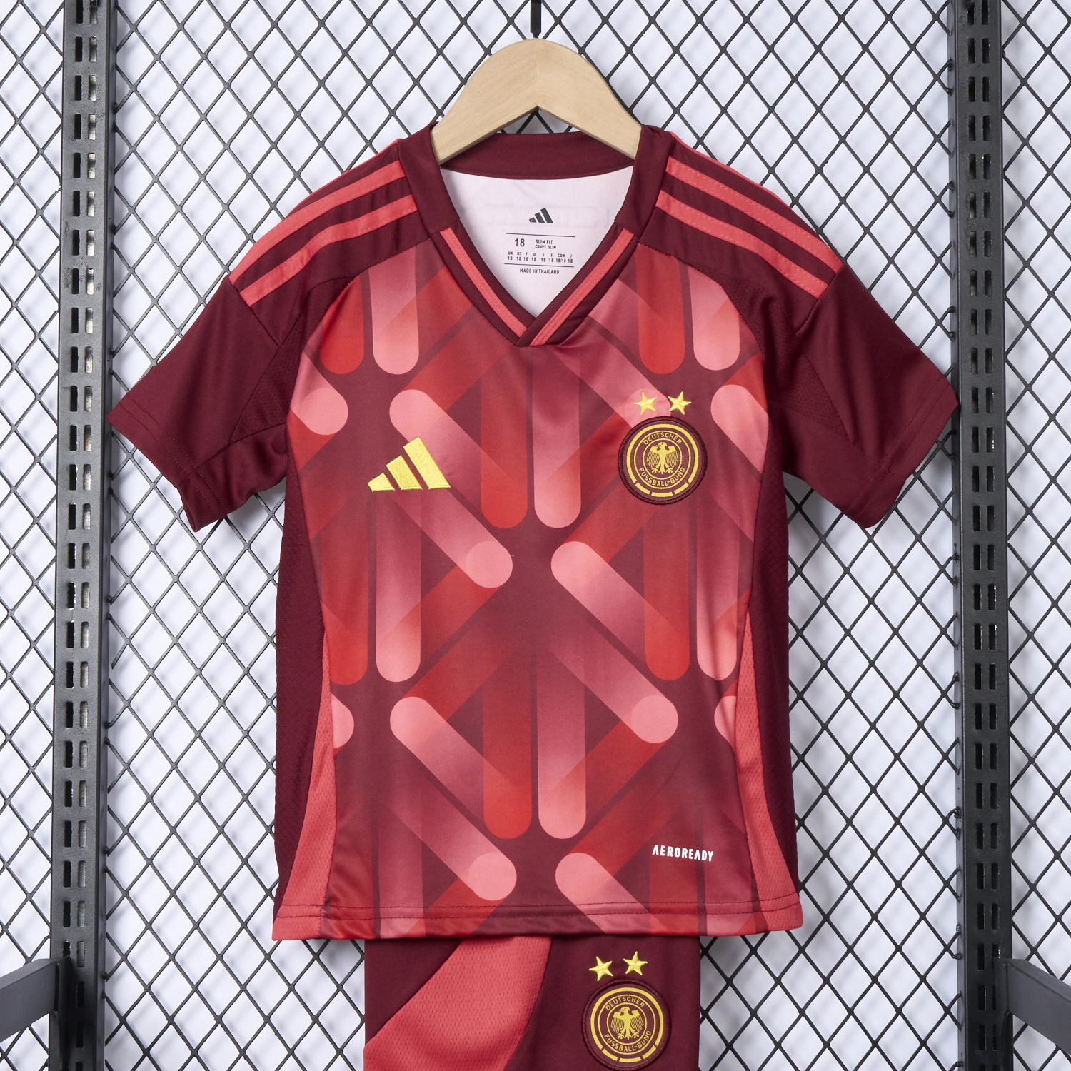AlphaJersey-Germany 2025 Women's Euro Away Kids Kit