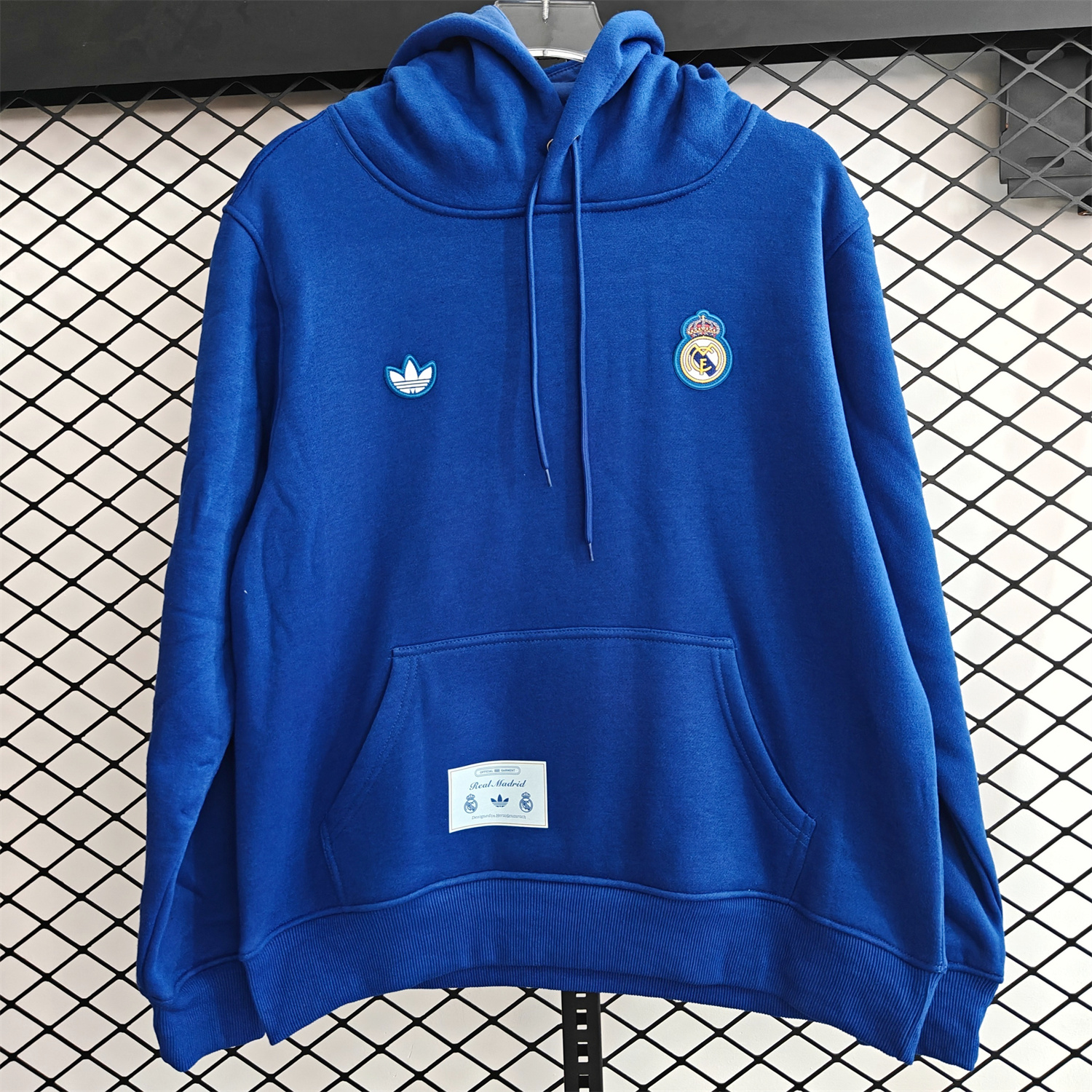 AlphaJersey-Real Madrid 25-26 Originals Terrace Icon Unisex Pullover Hoodie