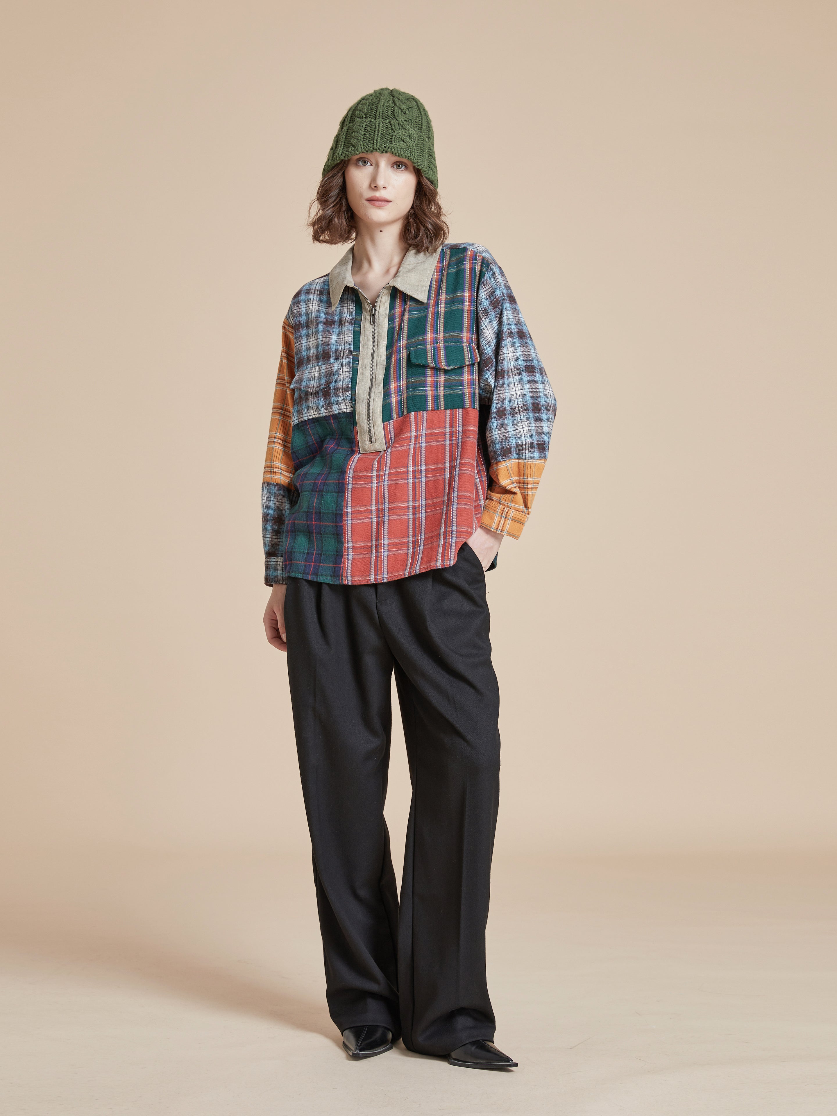 Multi Plaid Tartan Shirt | Modern Menswear by yycbvcnbmmnbm