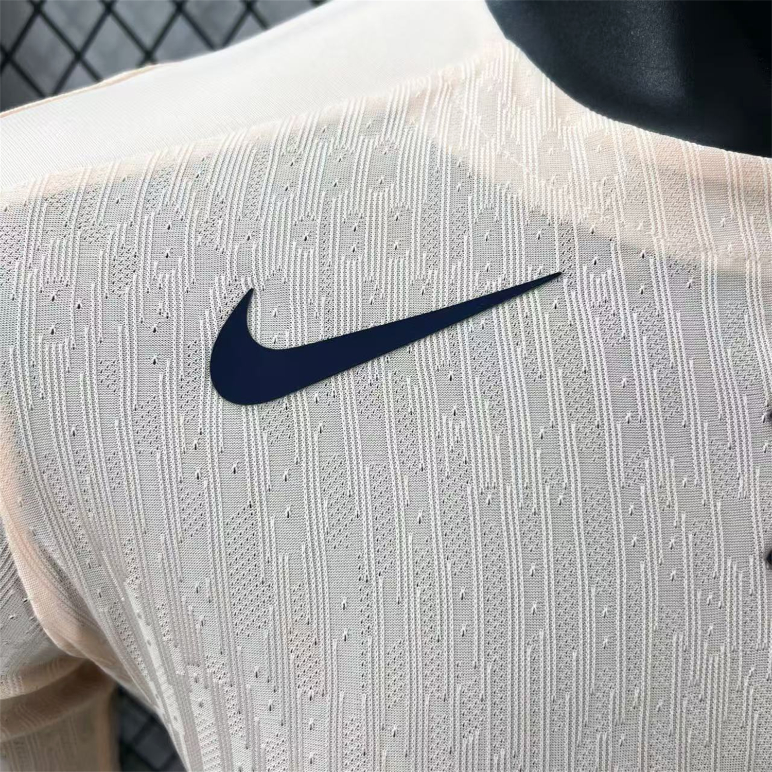 AlphaJersey-Barcelona 25-26 Beige Pre-Match Jersey - Player Version