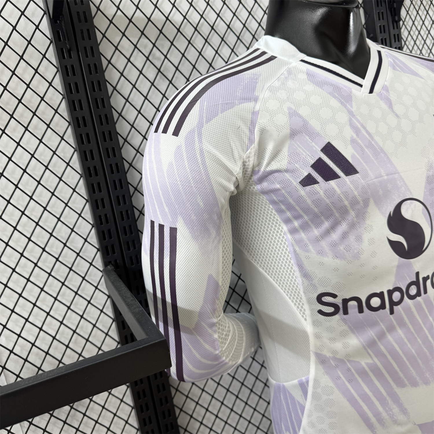 AlphaJersey-Manchester United 25-26 Away Long Sleeves Jersey - Player Version