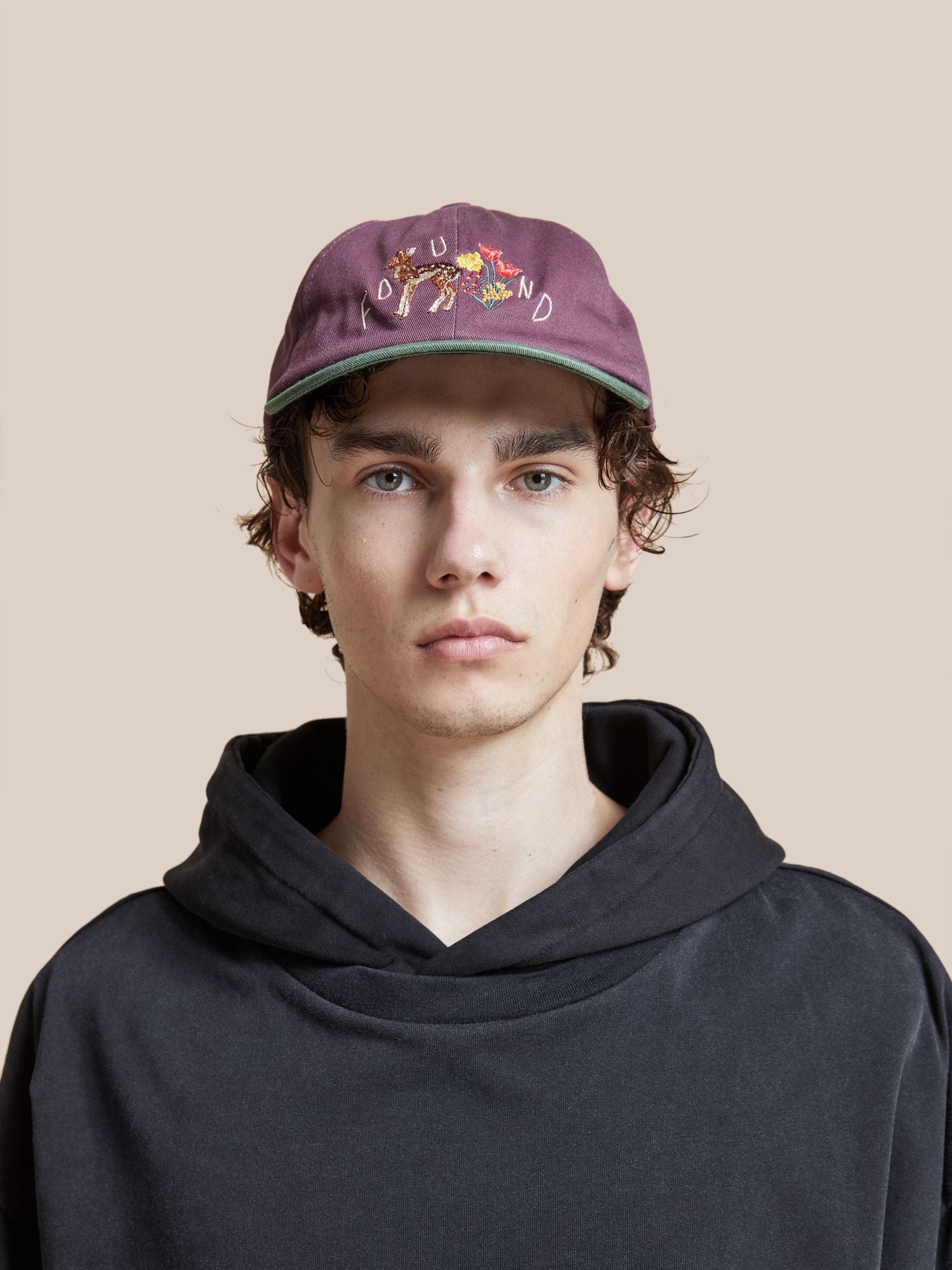 Flower Deer Cap | Modern Menswear by yycbvcnbmmnbm