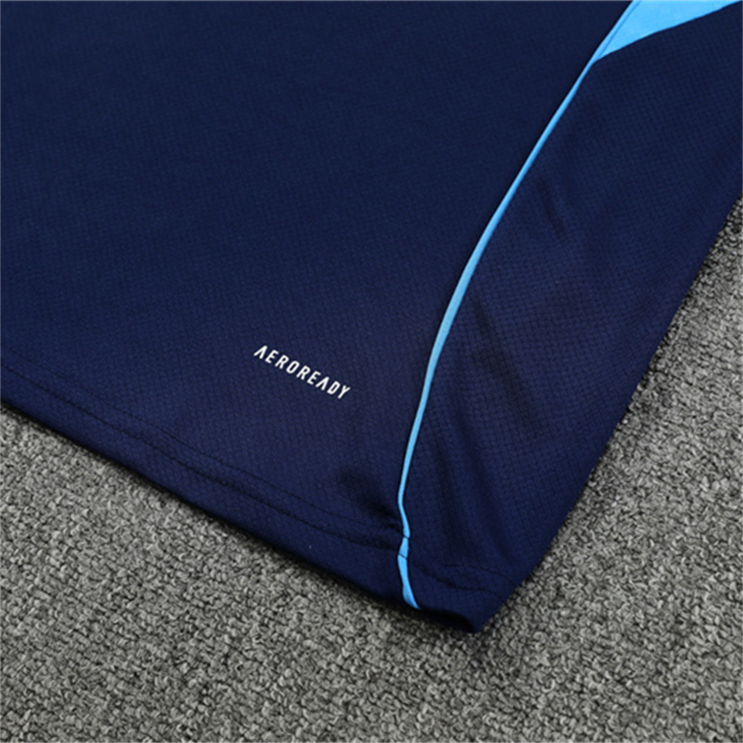 AlphaJersey-Real Madrid 25-26 Short-Sleeve Training Set - Royal Blue Top & Royal Blue Shorts