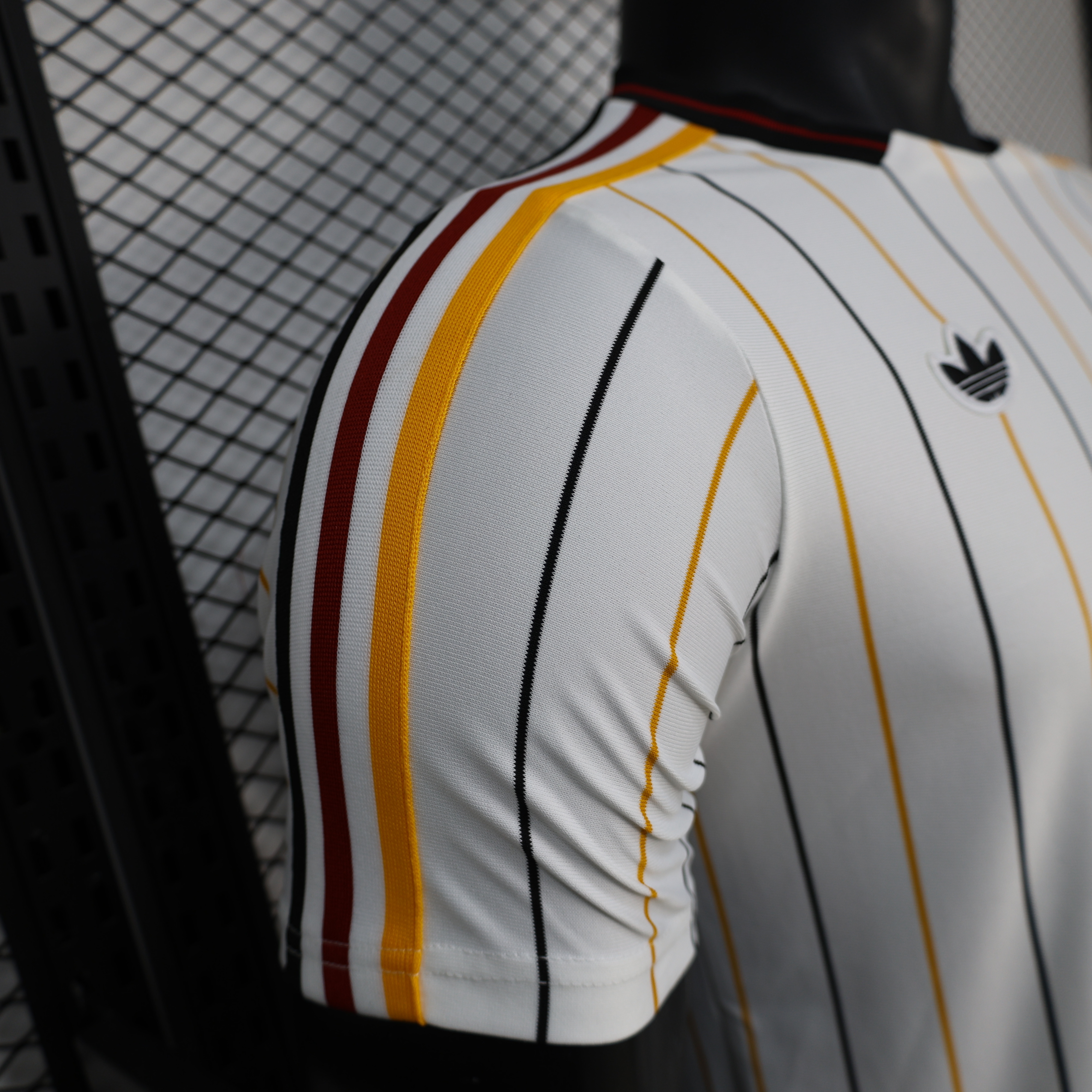 AlphaJersey-Germany 2026 Terrace Icon Retro Casual Style White Jersey - Player Version