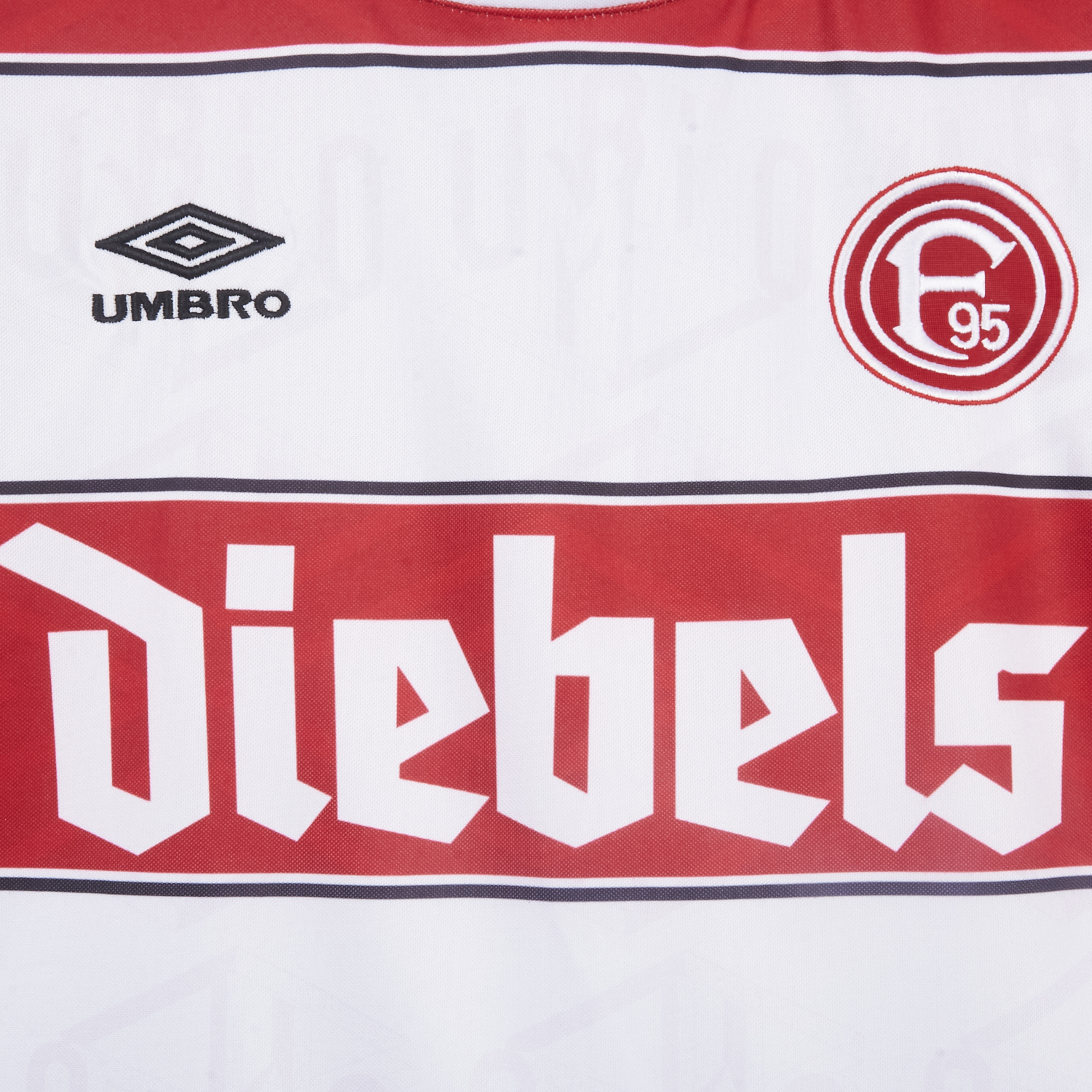 AlphaJersey-Retro Fortuna Düsseldorf 1995-96 Home Jersey