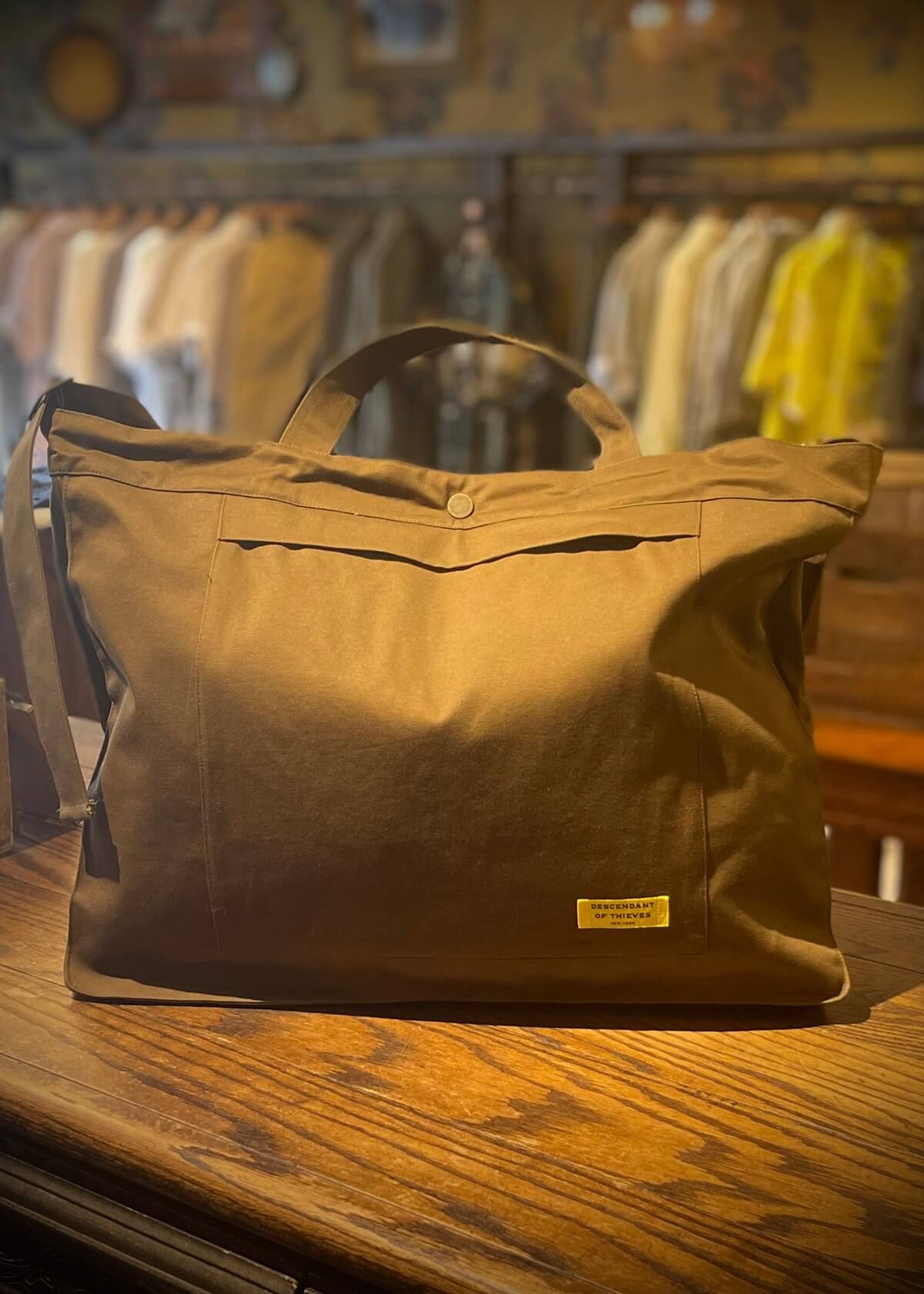 Bronze Vikend Bag | Modern Menswear by yycbvcnbmmnbm