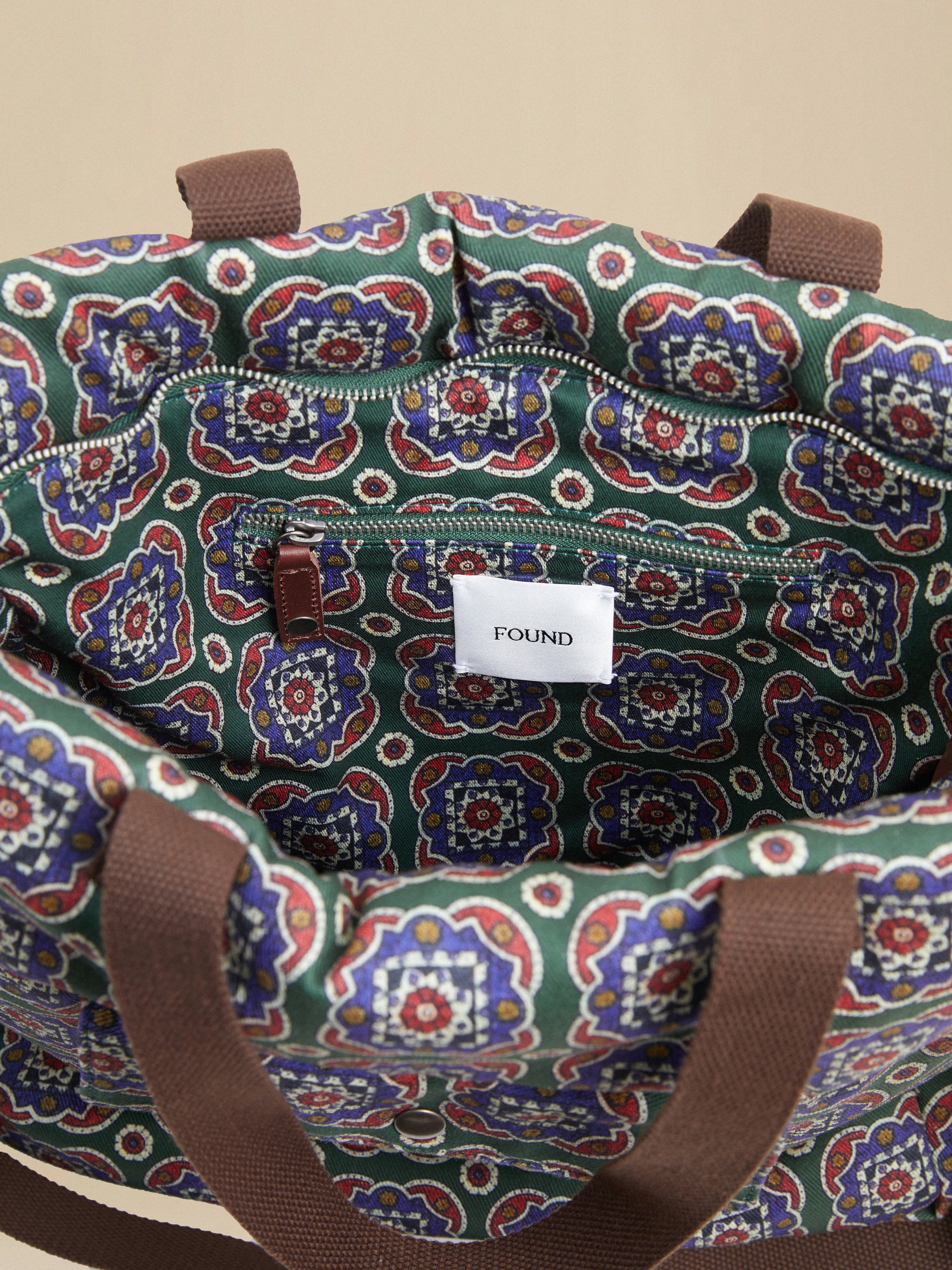 Pine Mosaic Bag | Modern Menswear by yycbvcnbmmnbm