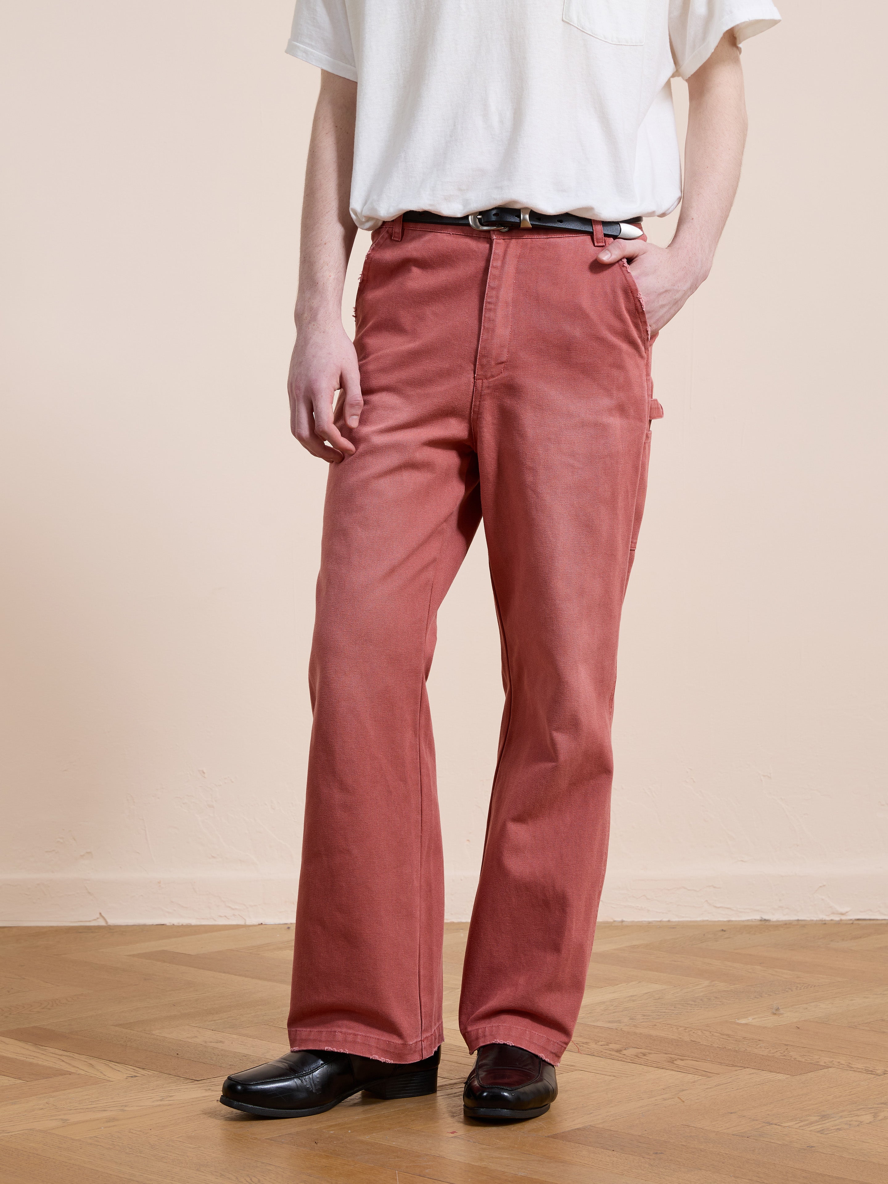 Canvas Faded Pants | Modern Menswear by yycbvcnbmmnbm