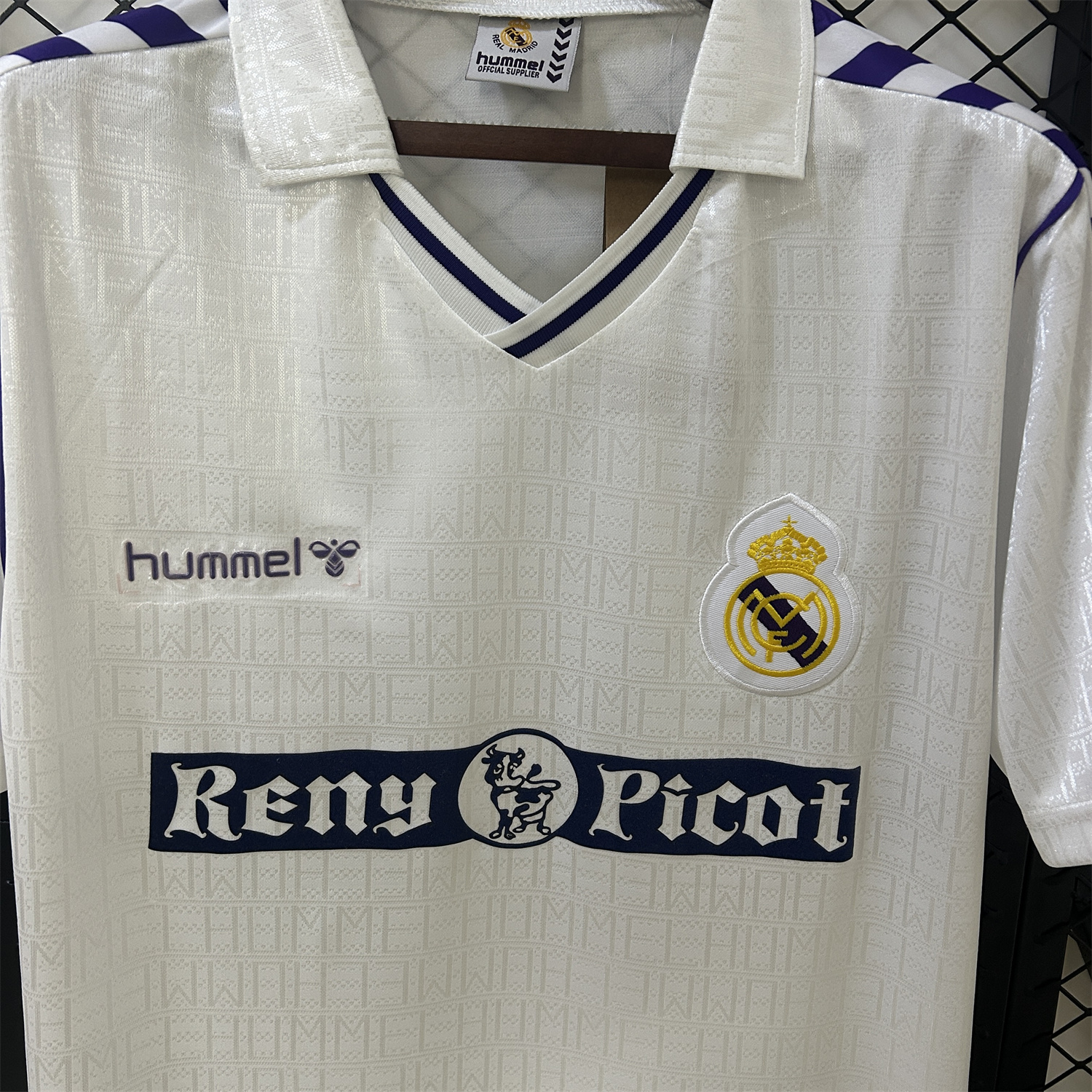 AlphaJersey-Retro Real Madrid 1989-90 Home Jersey