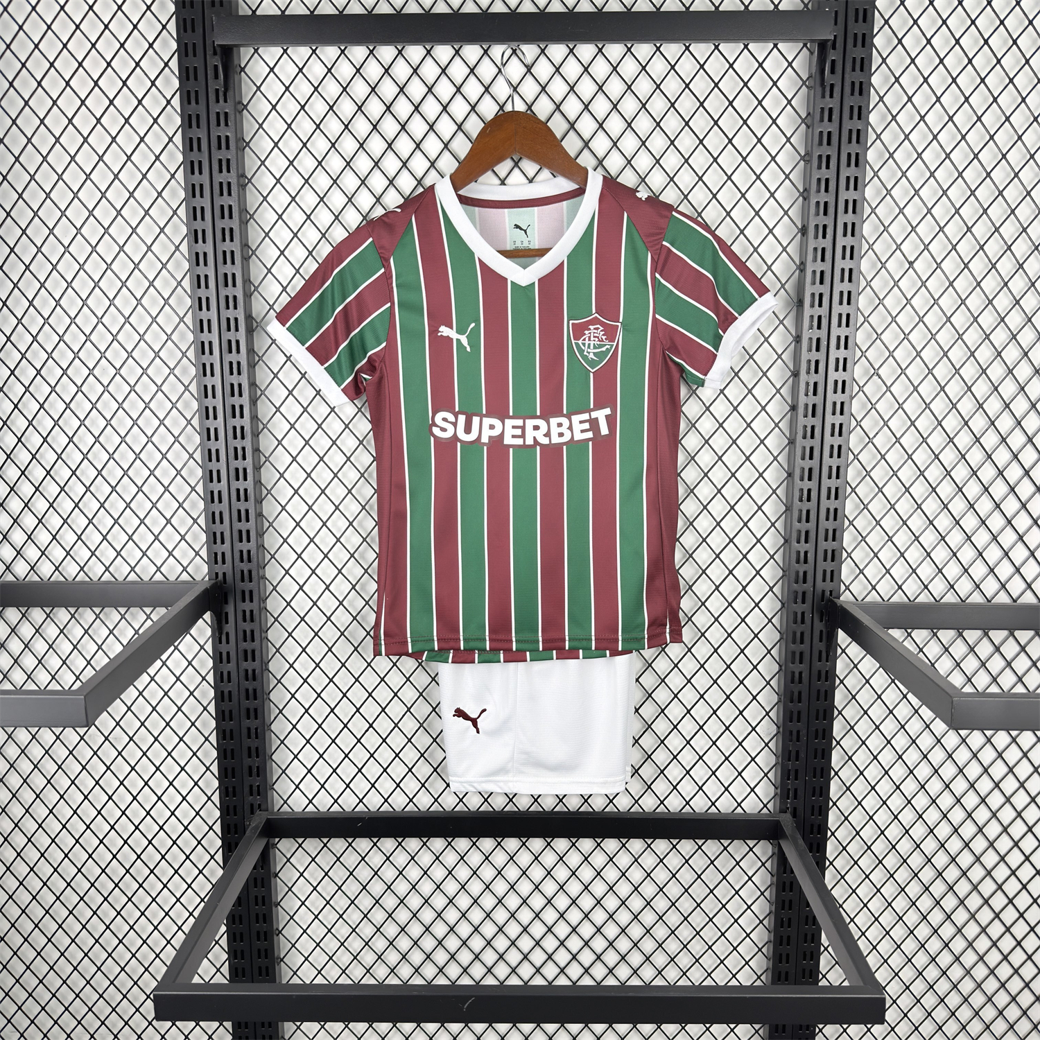 AlphaJersey-Fluminense 26-27 Home Kids Kit