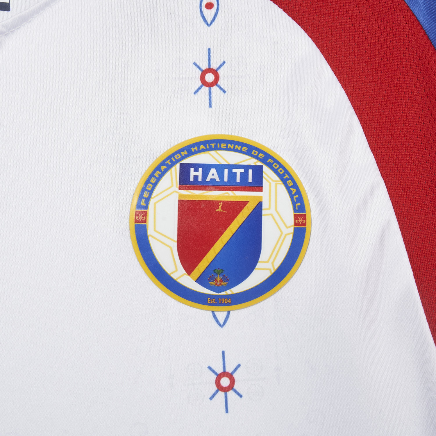 AlphaJersey-Haiti 25-26 Away White Jersey - Fans Version
