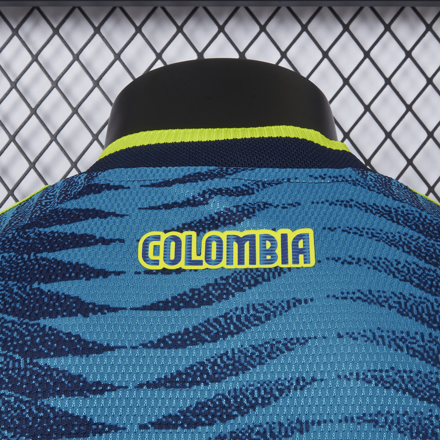 AlphaJersey-Colombia 2026 Away Blue Jersey - Player Version