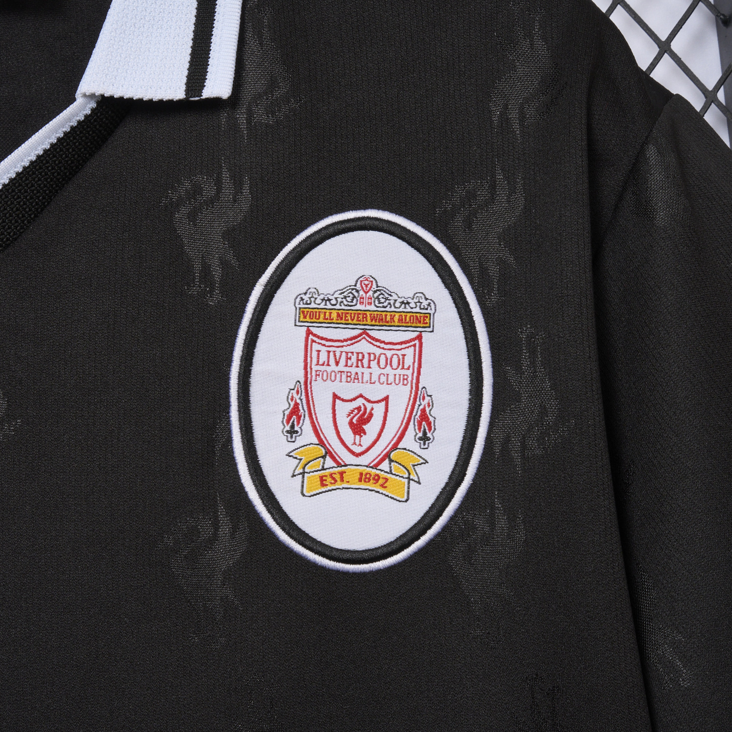 AlphaJersey-Retro Liver.pool 1996-97 Black Special Jersey
