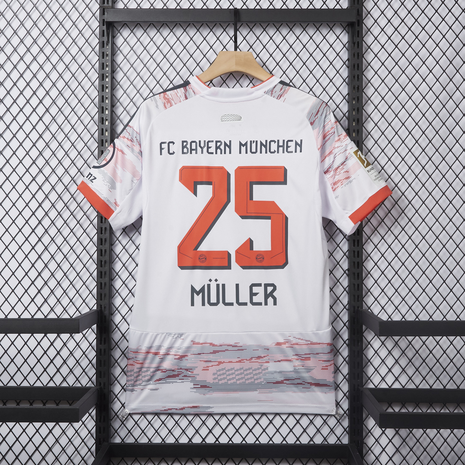 AlphaJersey-Bayern Munich 25-26 Away White Jersey - Fans Version