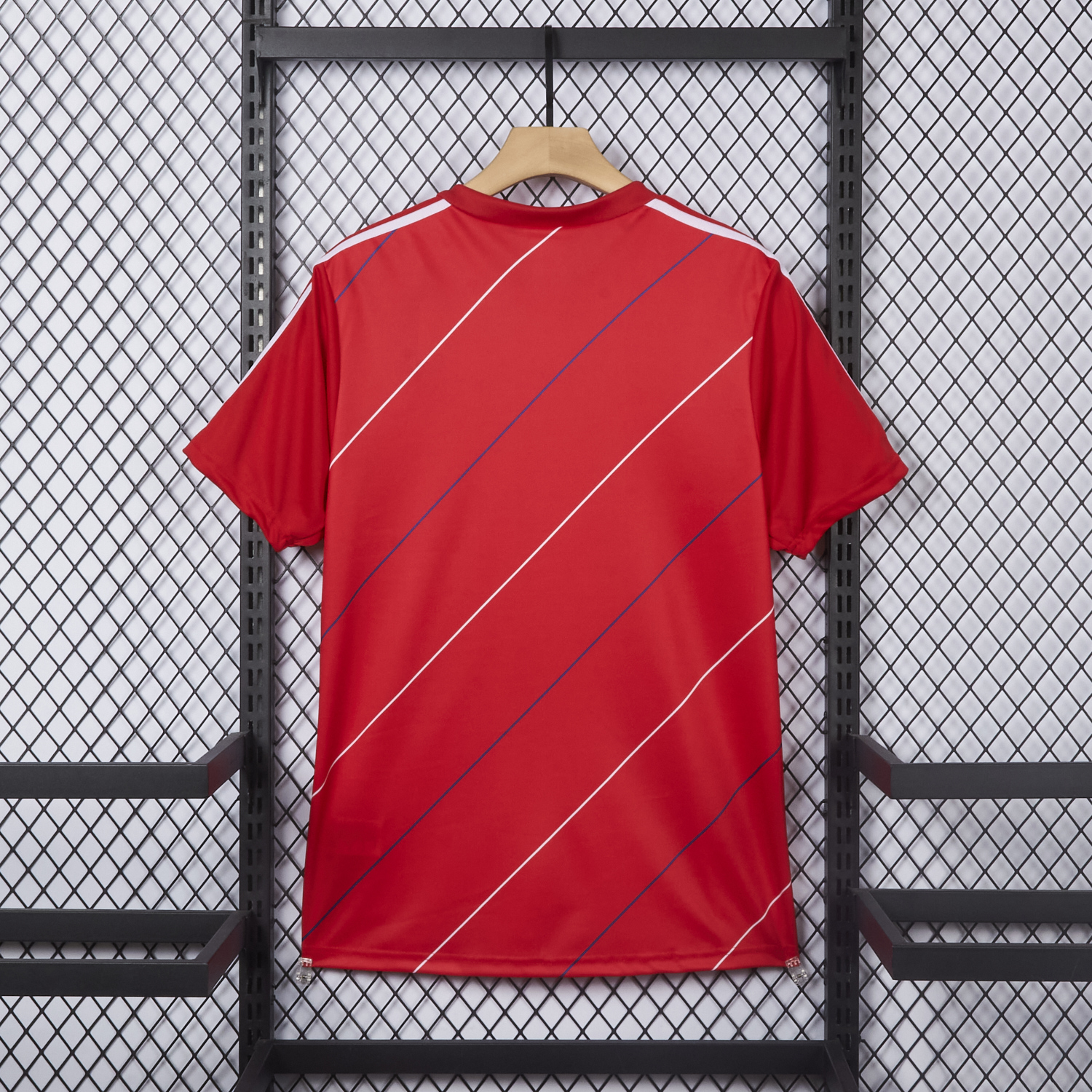 AlphaJersey-Retro Bayer 04 Leverkusen 1987-88 Home Red Jersey