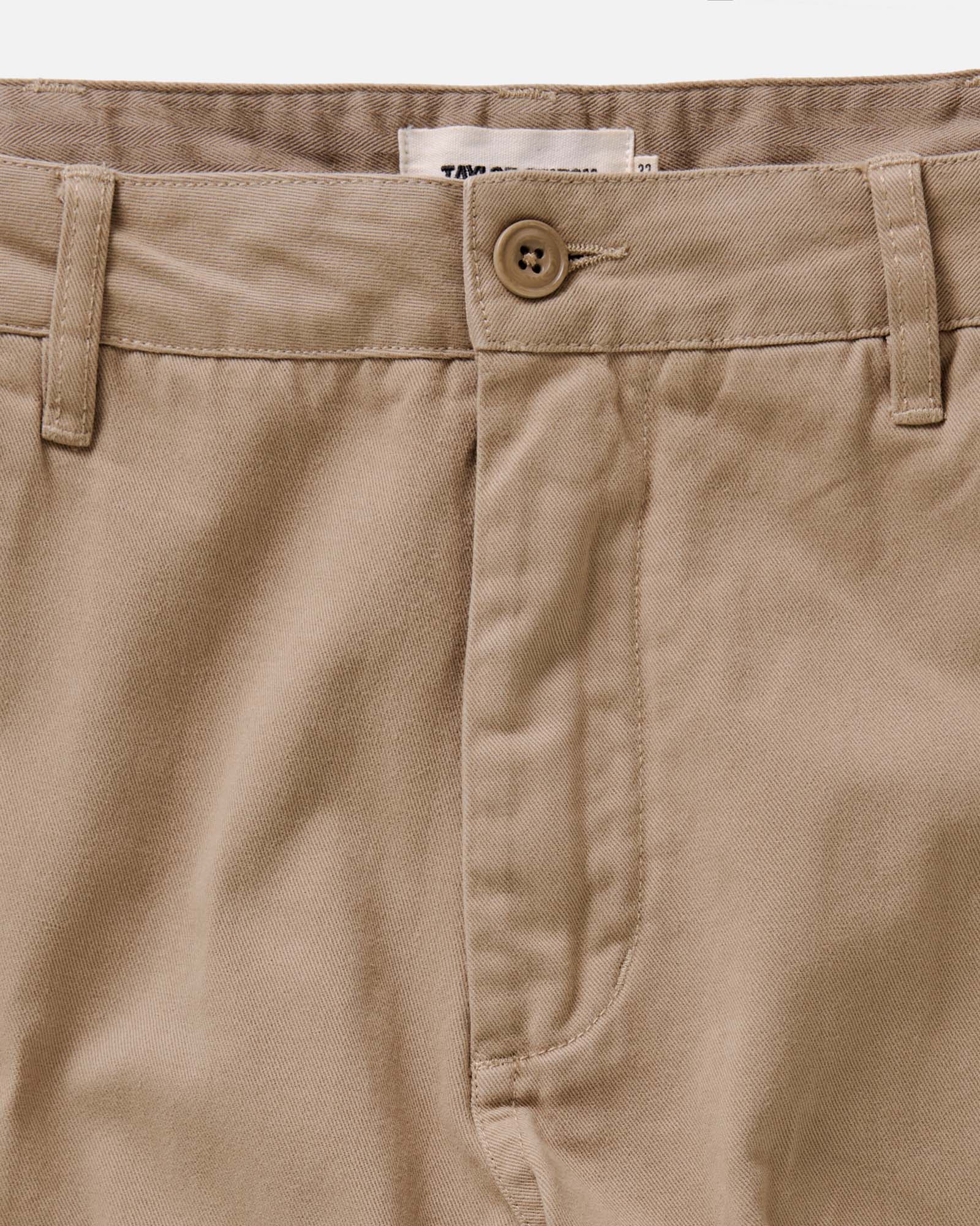 The Slim Foundation Pant in Organic Khaki | Modern Menswear by yycbvcnbmmnbm