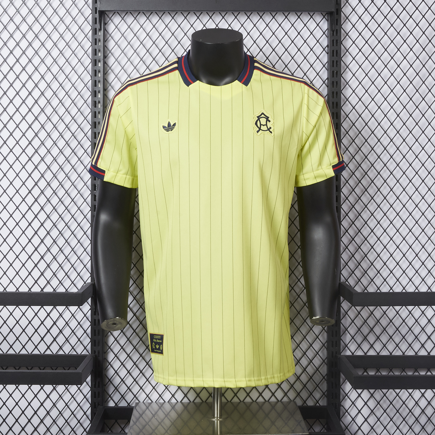 AlphaJersey-Club América 25-26 Icon Travel Special Edition Yellow Jersey - Player Version