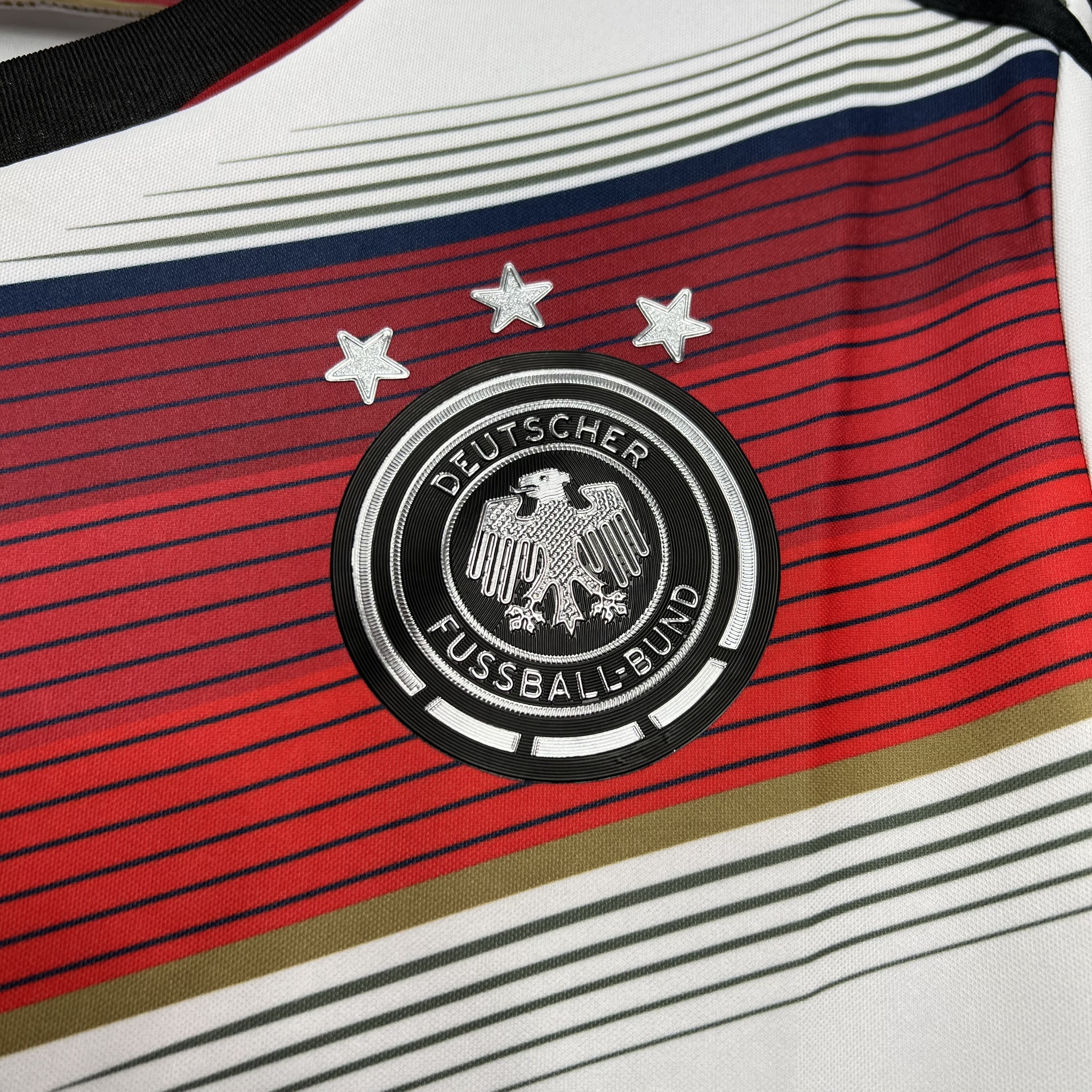 AlphaJersey-Retro Germany 2014 Home Stadium Jersey