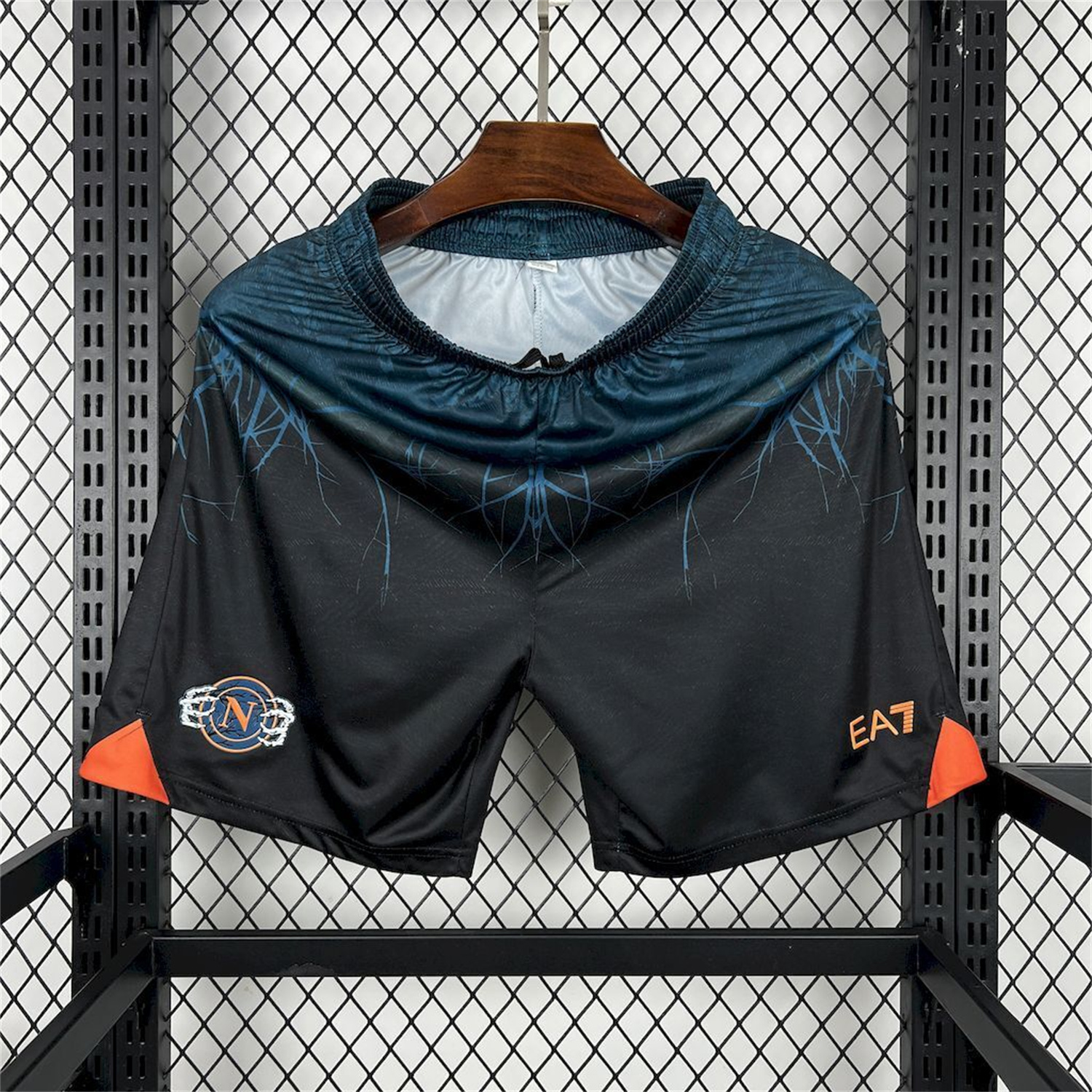 AlphaJersey-Napoli 25-26 Halloween Black Shorts - Fans Version