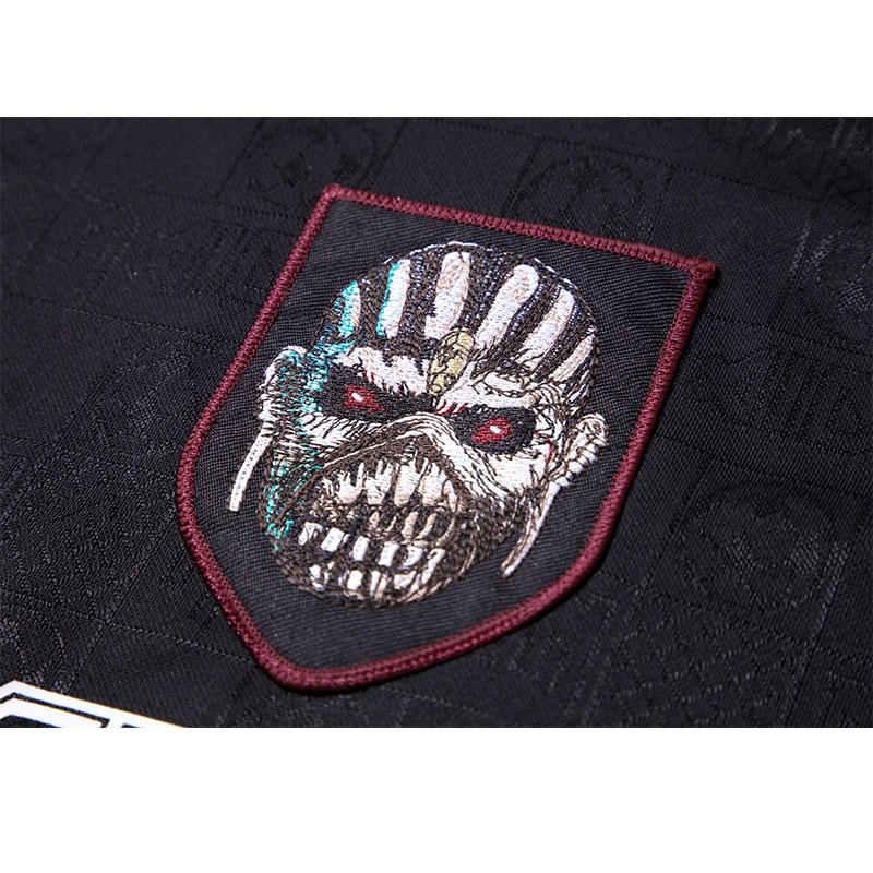 AlphaJersey-Retro Iron Maiden 2016 Black Jersey