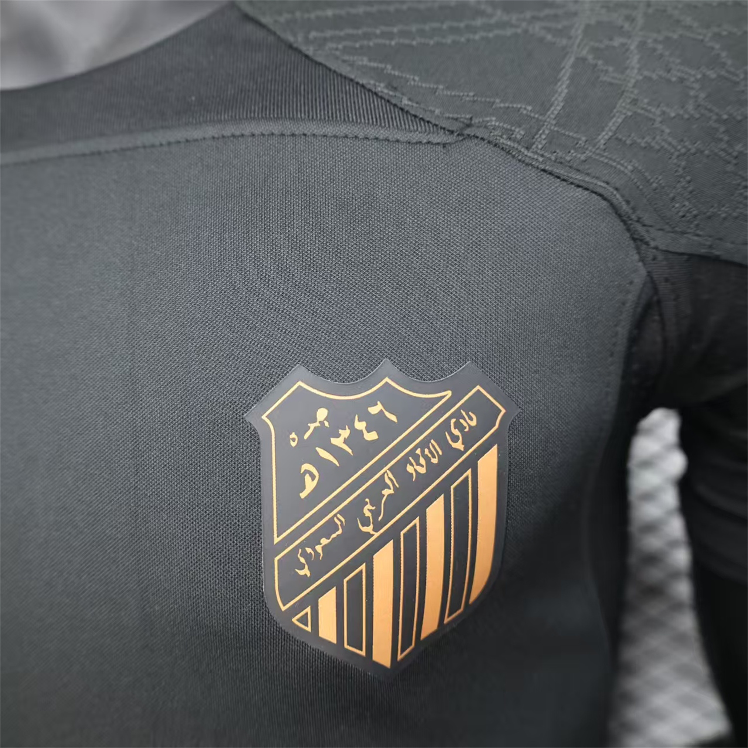 AlphaJersey-Al Ittihad Jeddah United 25-26 Golden 1927 Anniversary Black Jersey - Player Version