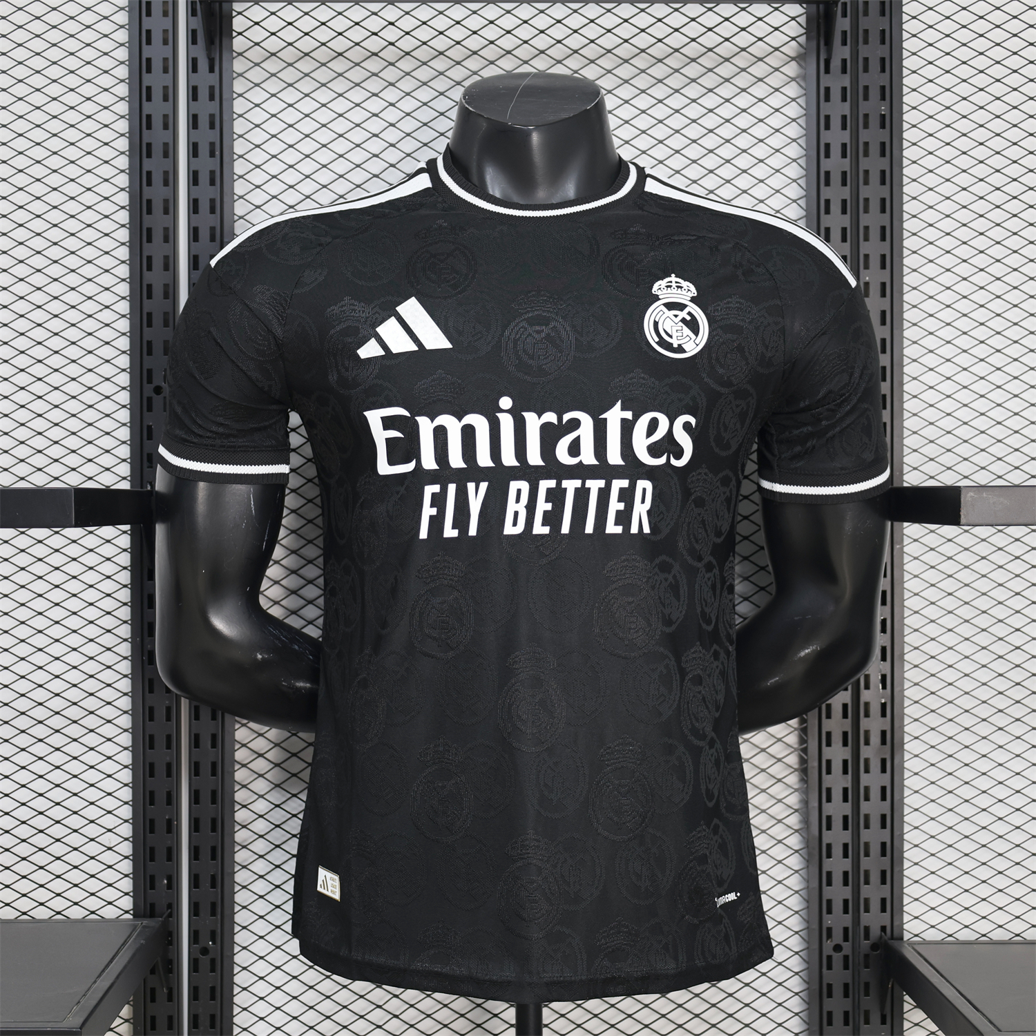 AlphaJersey-Real Madrid 25-26 Black Special Jersey - Player Version