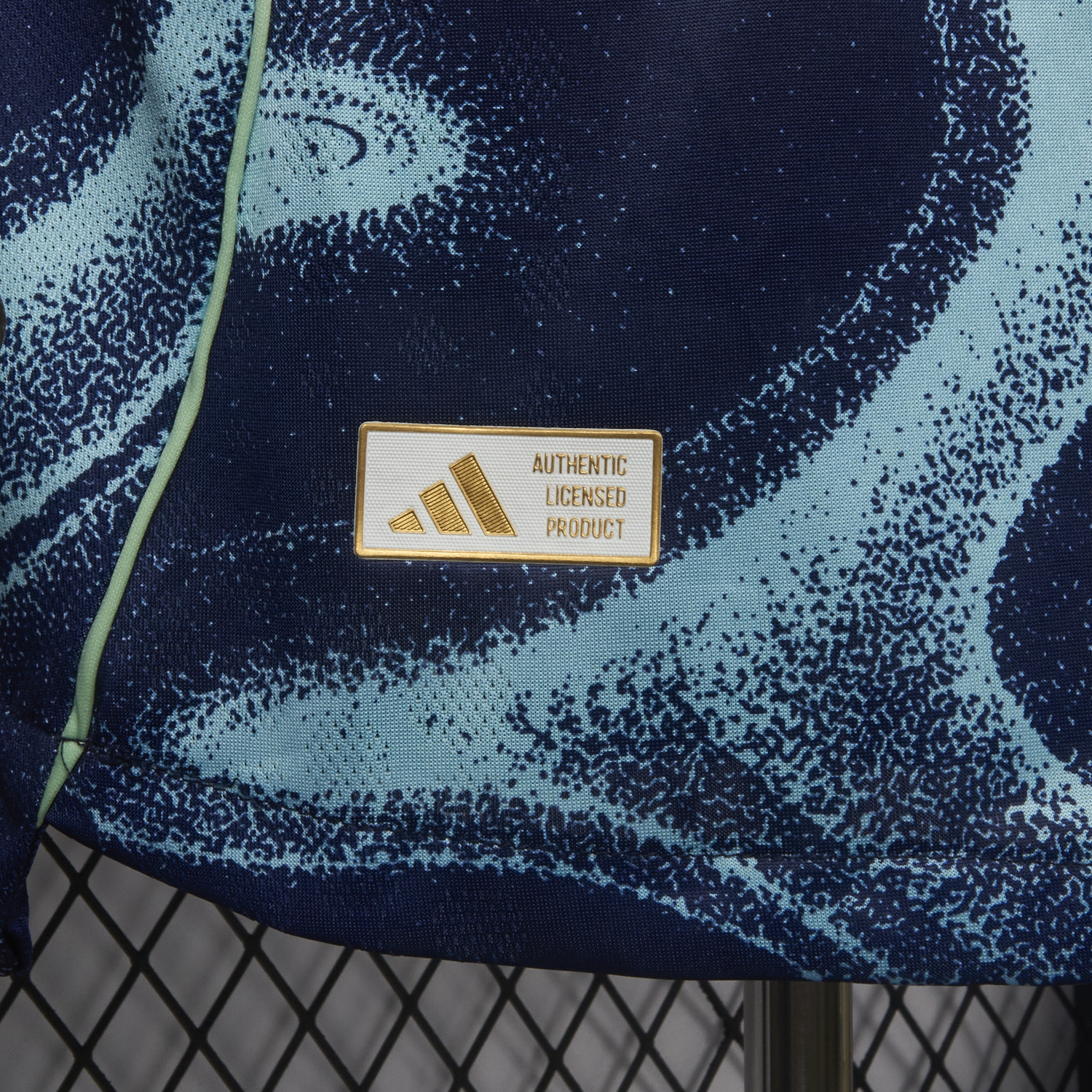 AlphaJersey-Ajax 25-26 Away Deep Blue Jersey - Player Version