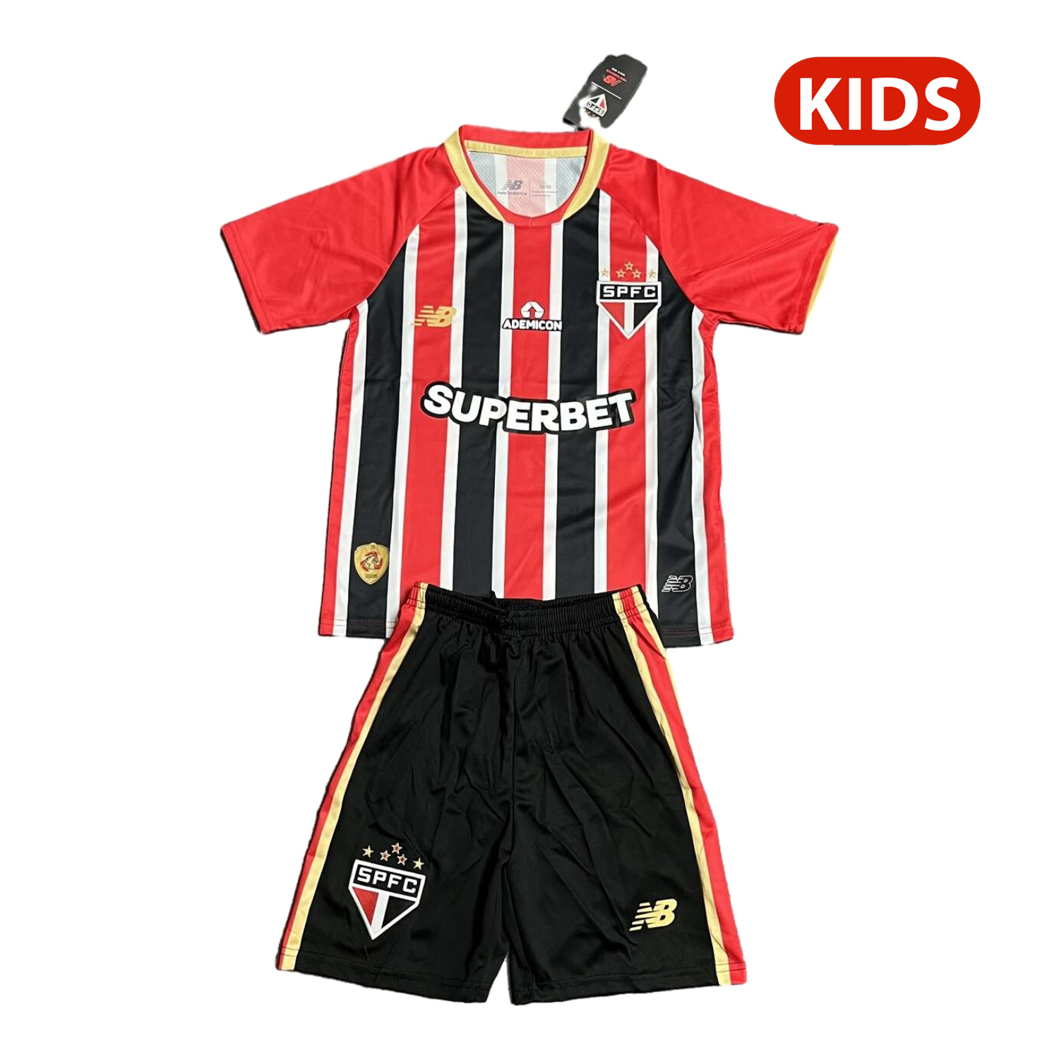 AlphaJersey-Sao Paulo 25-26 Away Kids Kit