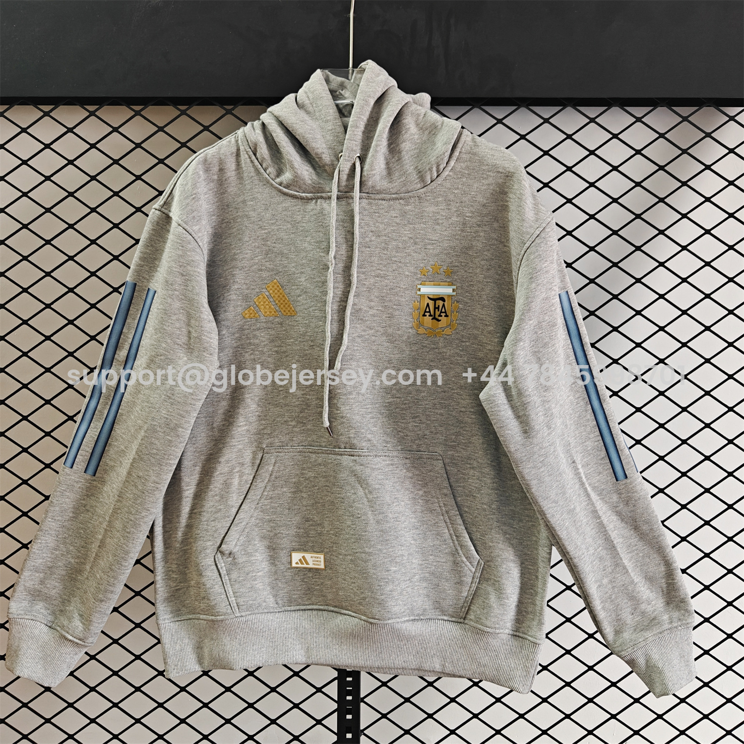 AlphaJersey-Argentina 2026 Home Unisex Pullover Hoodie