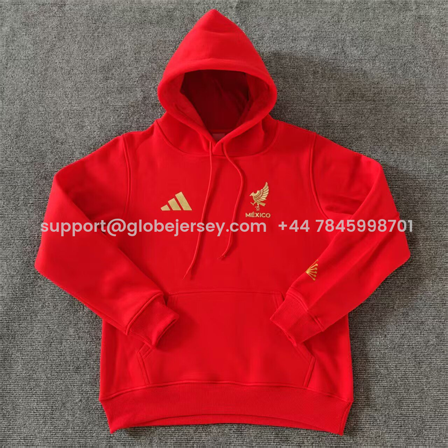 AlphaJersey-Mexico 2025 Gold Cup Black Special Edition Unisex Pullover Hoodie