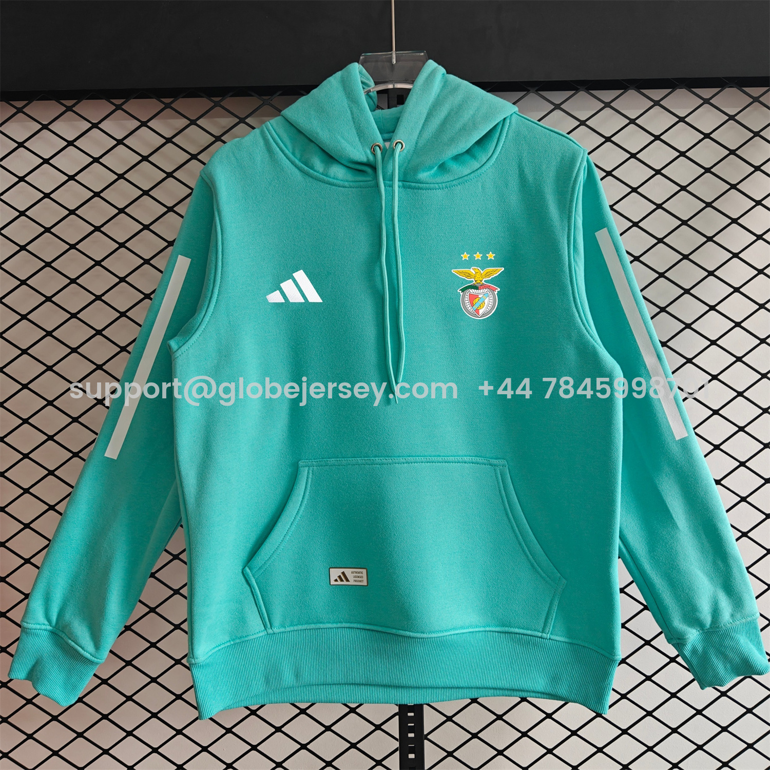 AlphaJersey-Benfica 25-26 Home Unisex Pullover Hoodie
