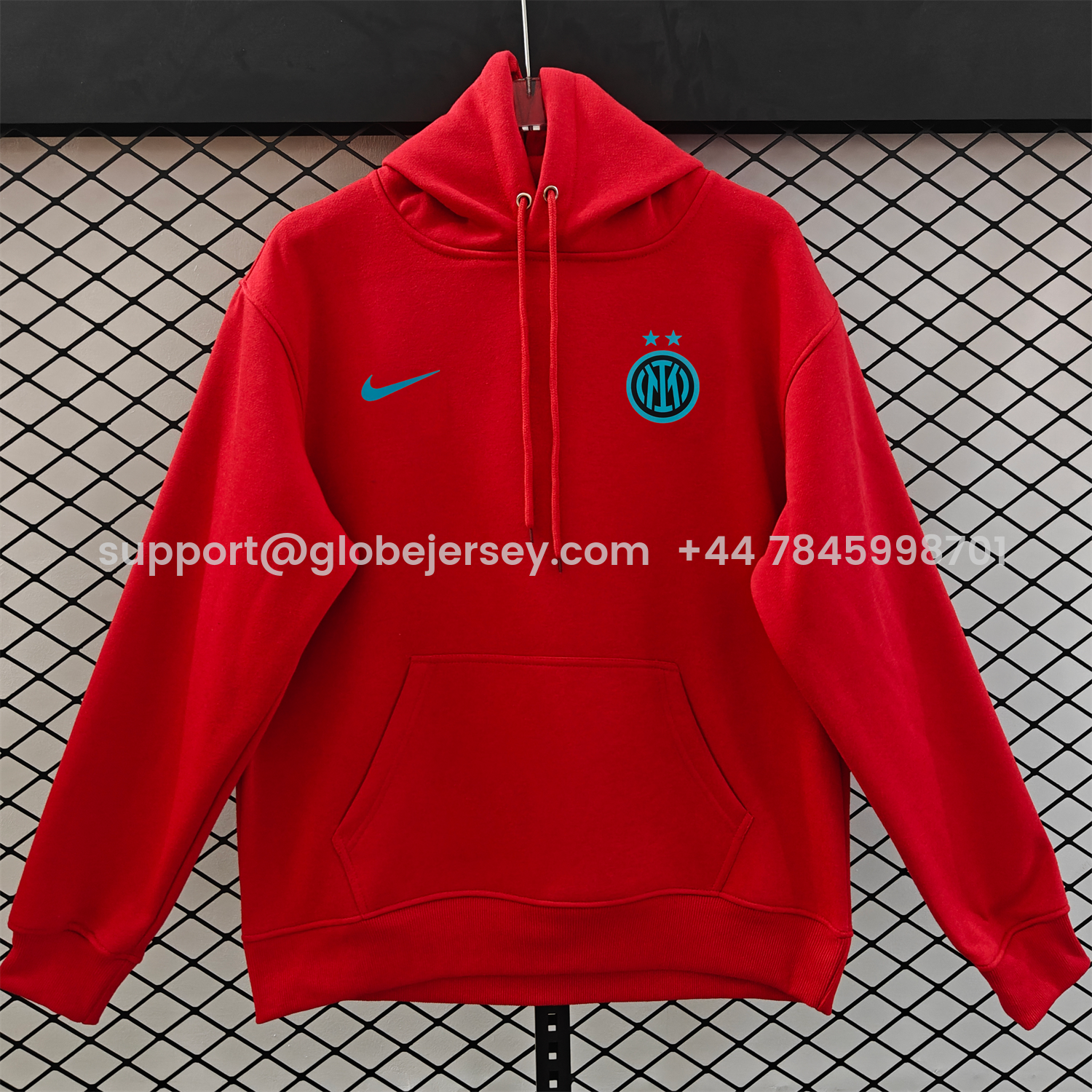 AlphaJersey-Inter Milan 25-26 Third Blue Icon Unisex Pullover Hoodie