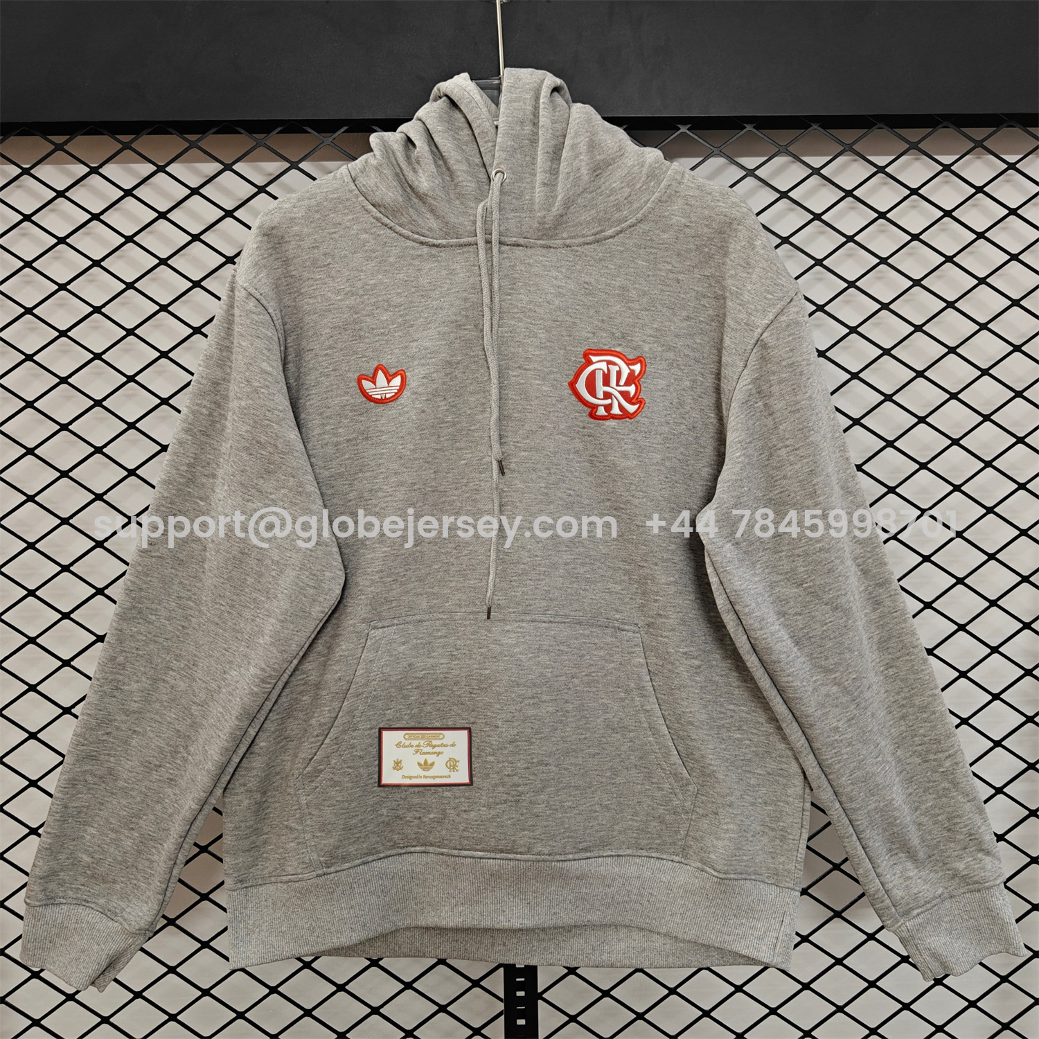 AlphaJersey-Flamengo 25-26 Originals Terrace Icon Unisex Pullover Hoodie