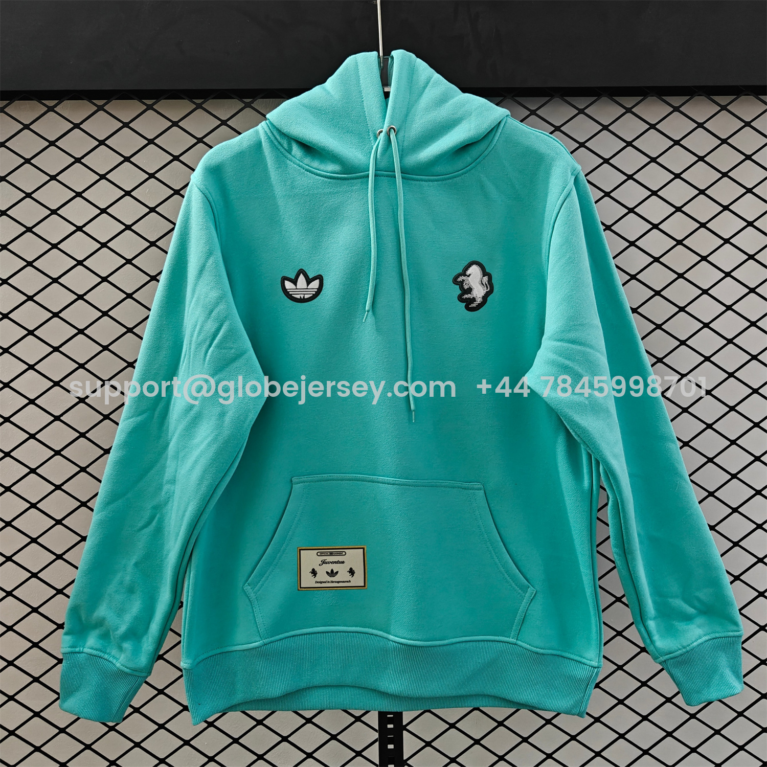 AlphaJersey-Juventus 25-26 Originals Terrace Icon Unisex Pullover Hoodie