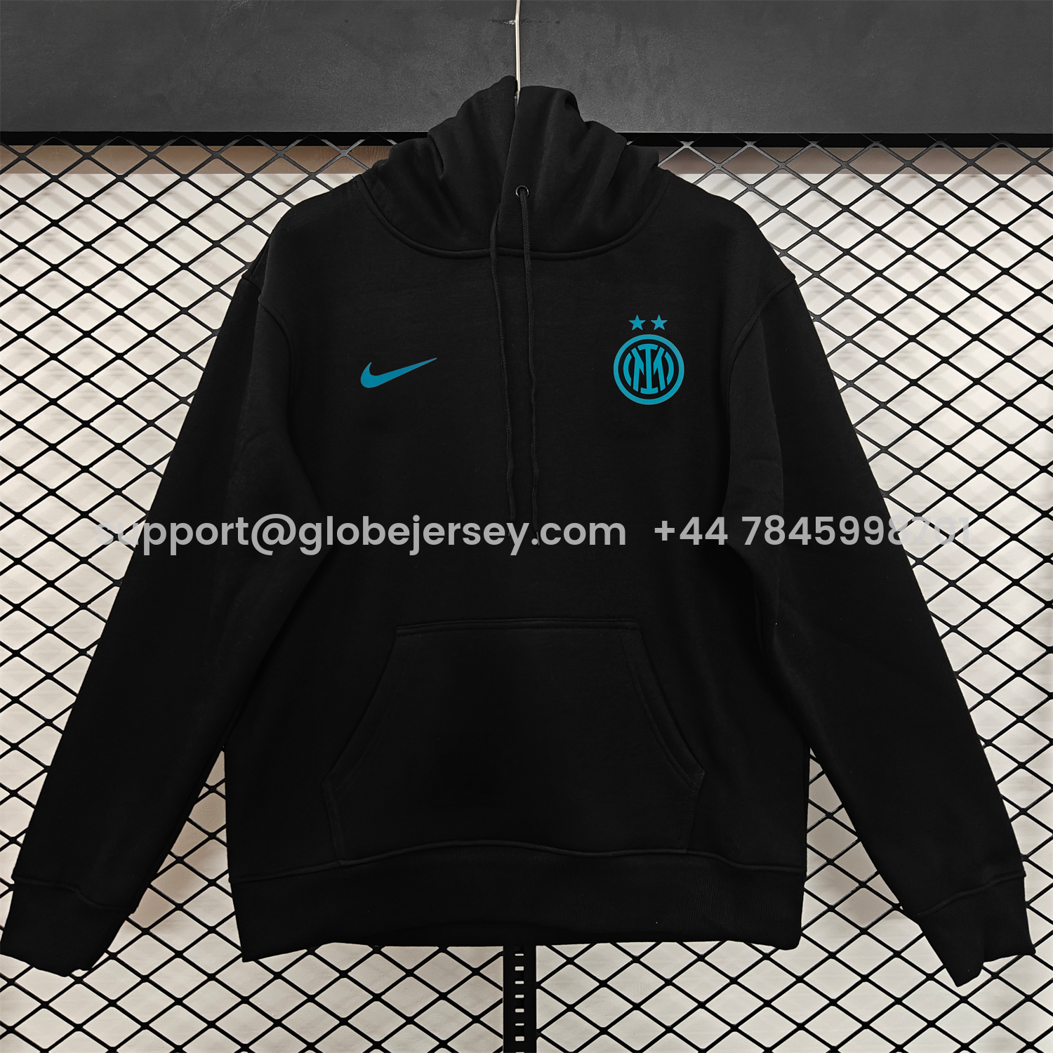AlphaJersey-Inter Milan 25-26 Third Blue Icon Unisex Pullover Hoodie