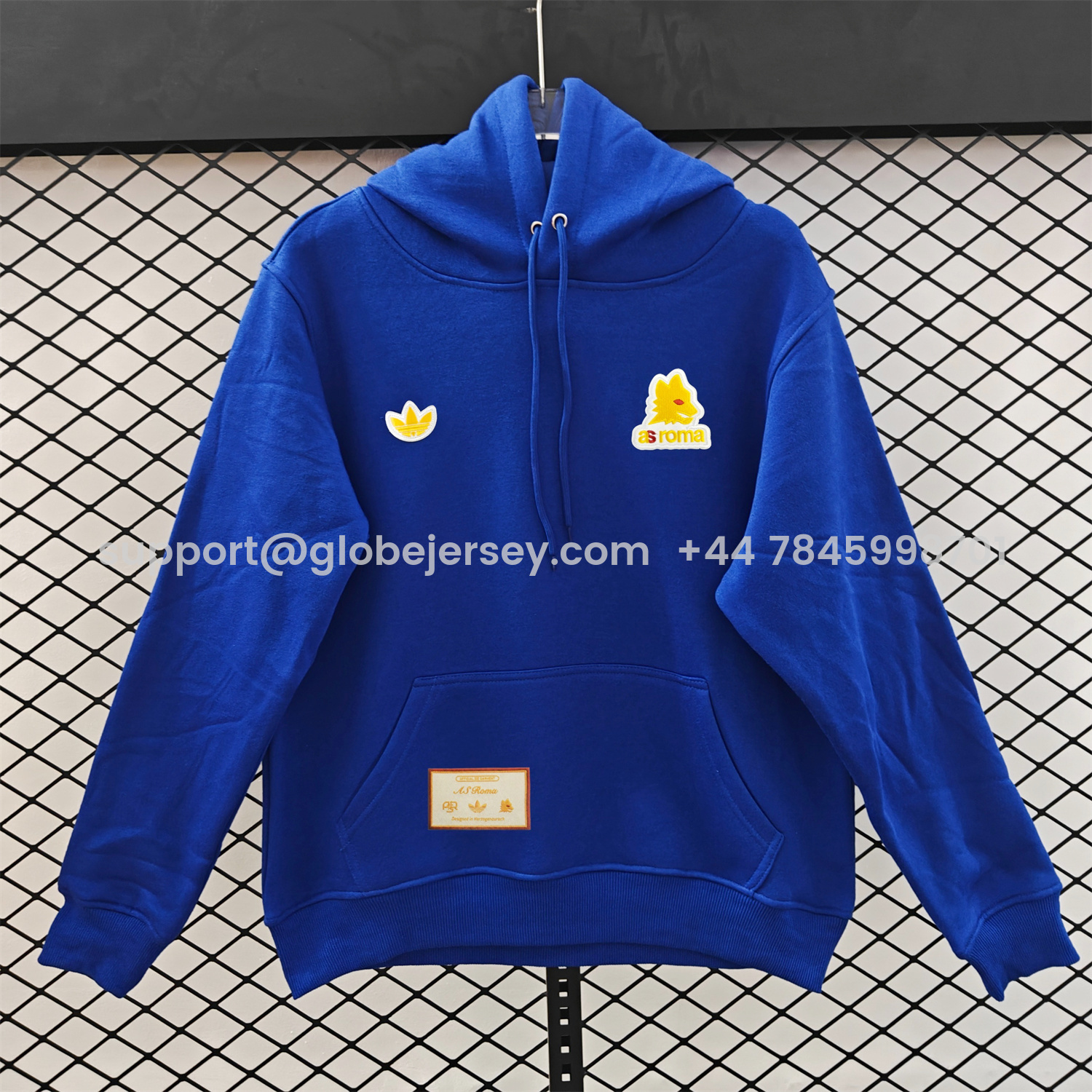 AlphaJersey-AS Roma 25-26 Originals Terrace Icon Unisex Pullover Hoodie