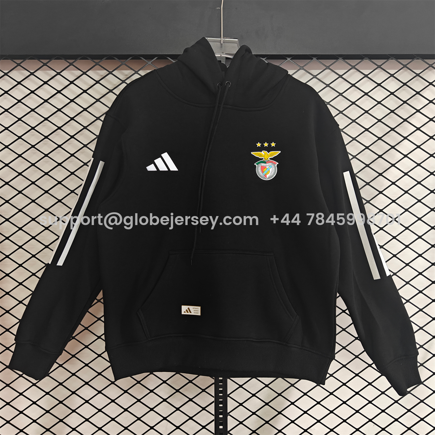 AlphaJersey-Benfica 25-26 Home Unisex Pullover Hoodie