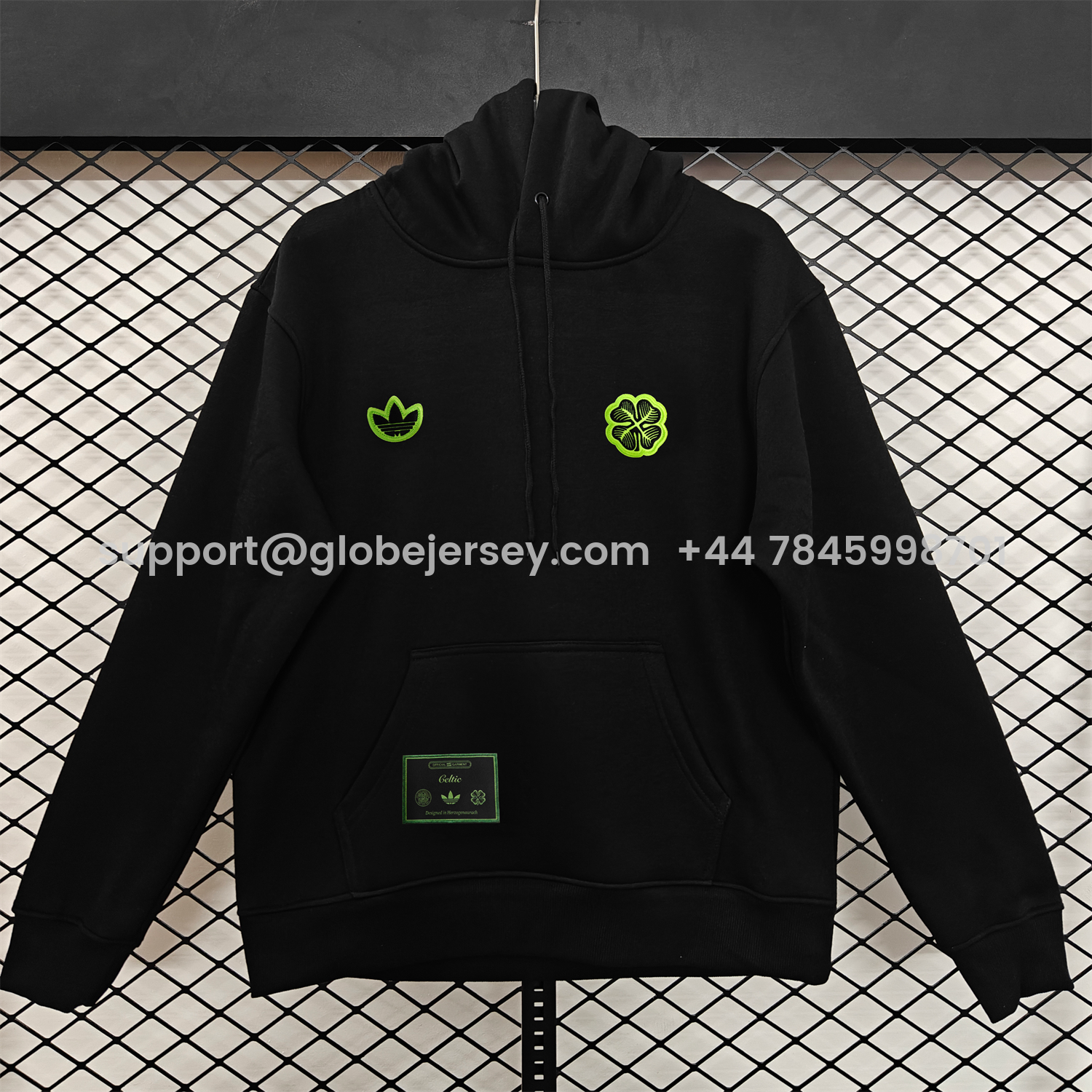 AlphaJersey-Celtic 25-26 Originals Terrace Icon Unisex Pullover Hoodie