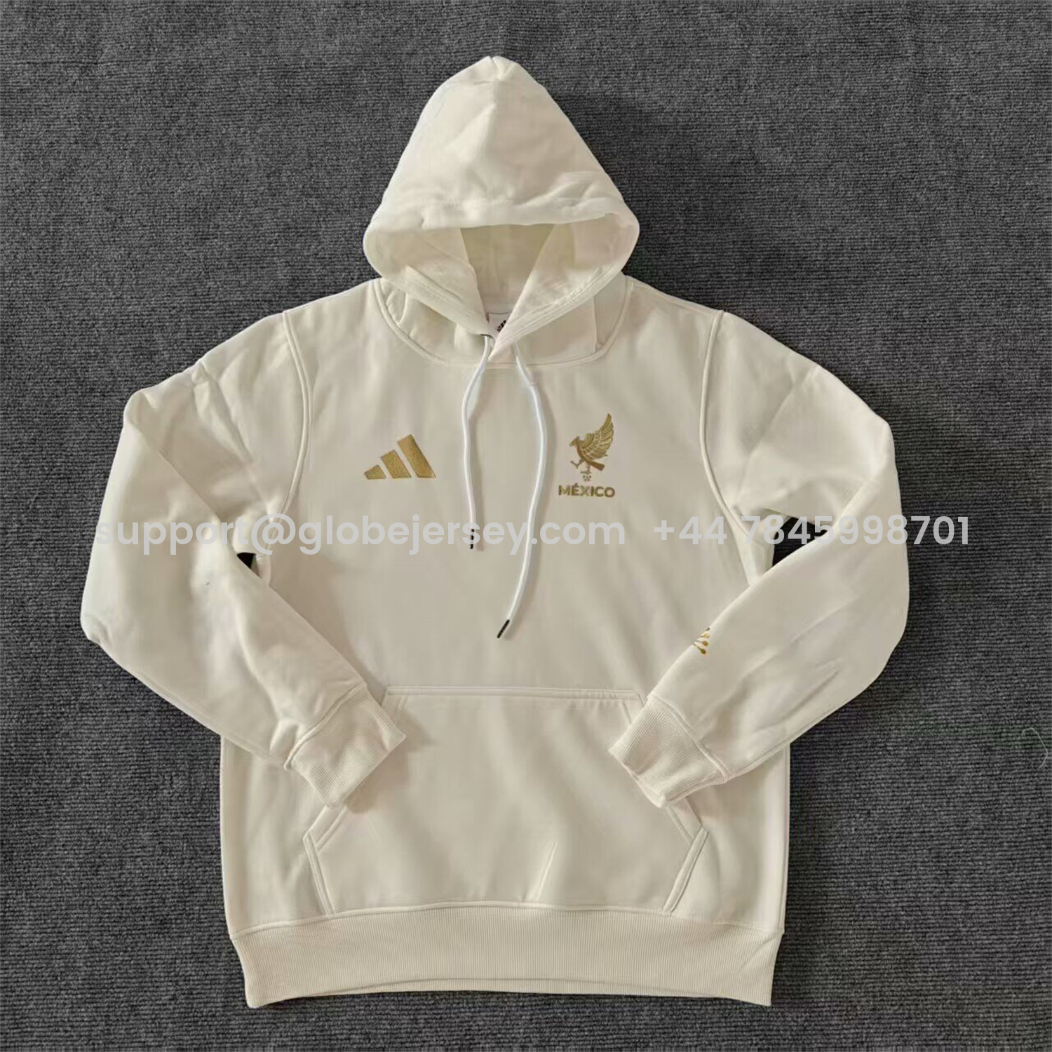 AlphaJersey-Mexico 2025 Gold Cup Black Special Edition Unisex Pullover Hoodie